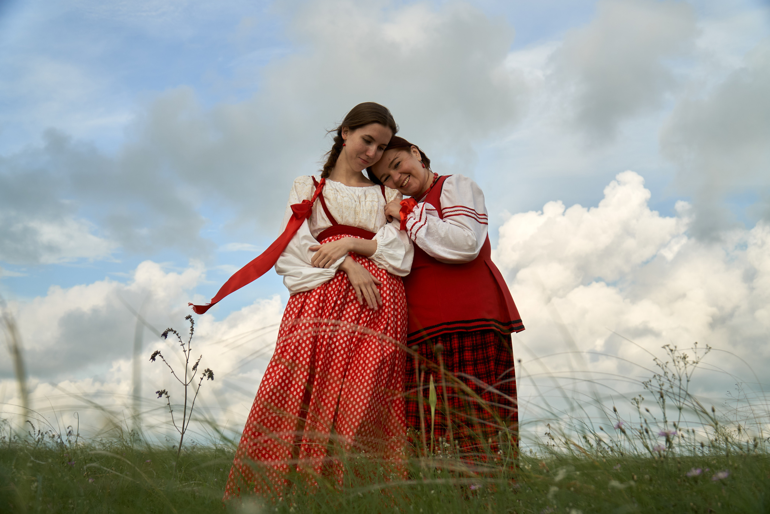 Съемка в волшебной степи. Видеооператор Андрей Сапенок