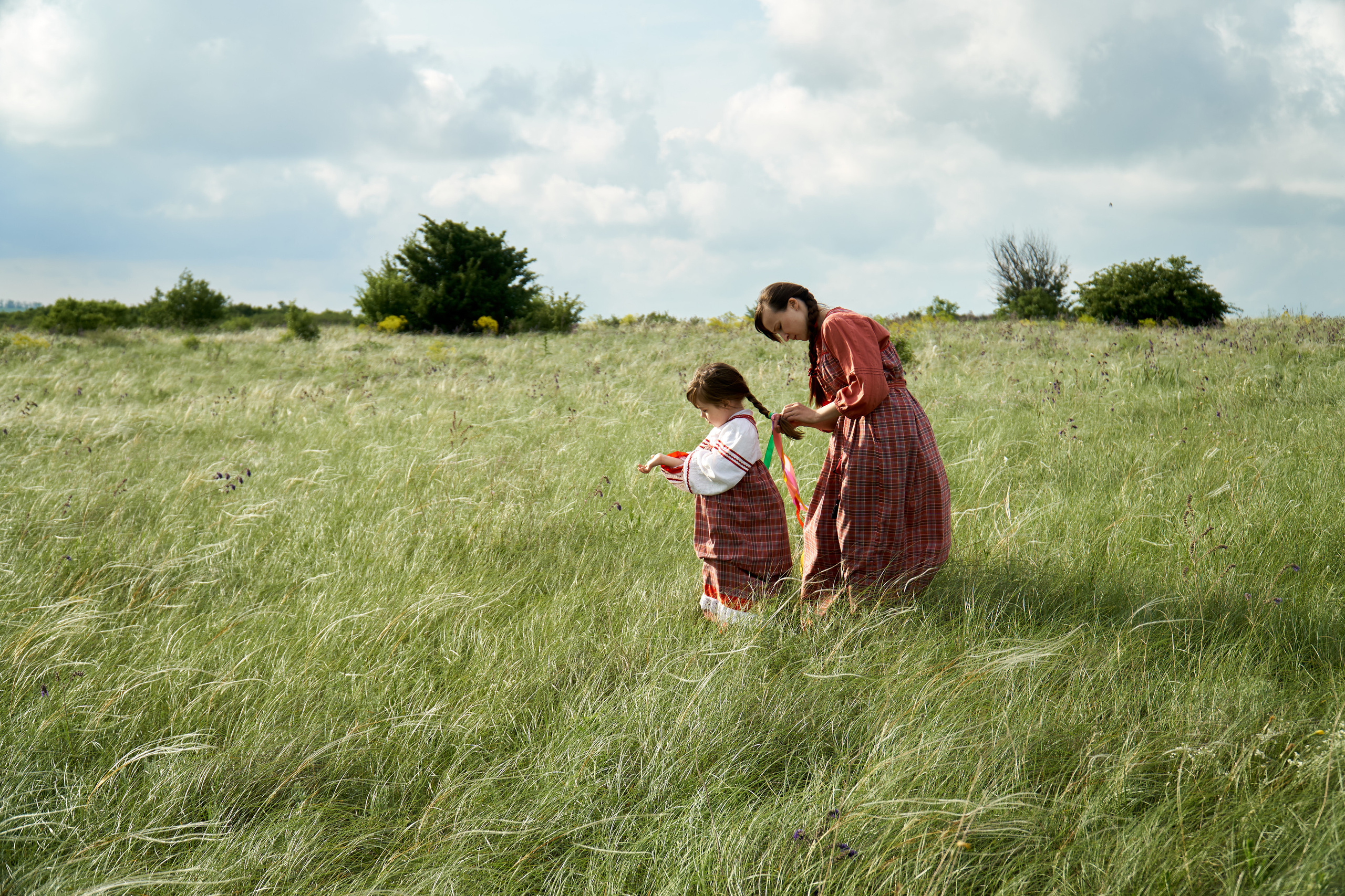 Съемка в волшебной степи. Видеооператор Андрей Сапенок