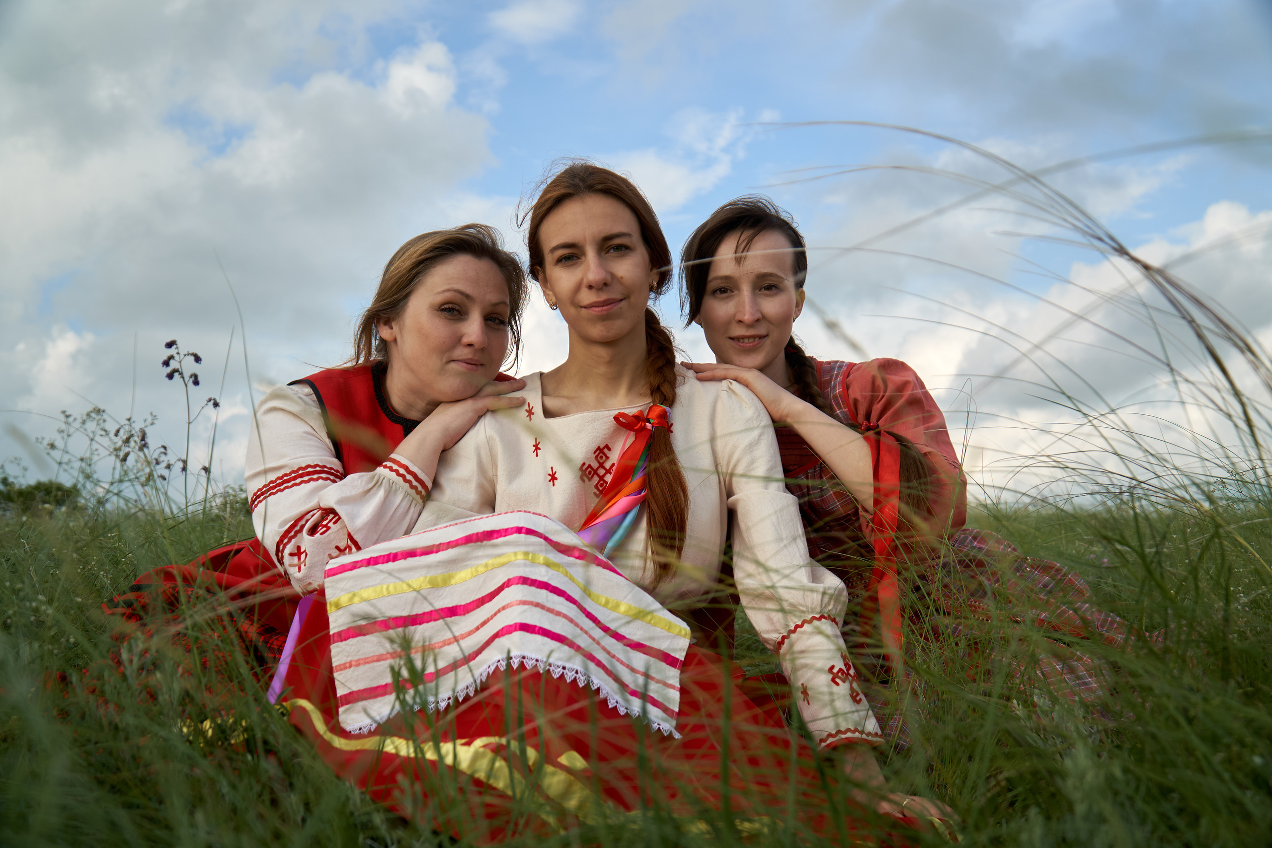 Съемка в волшебной степи. Видеооператор Андрей Сапенок