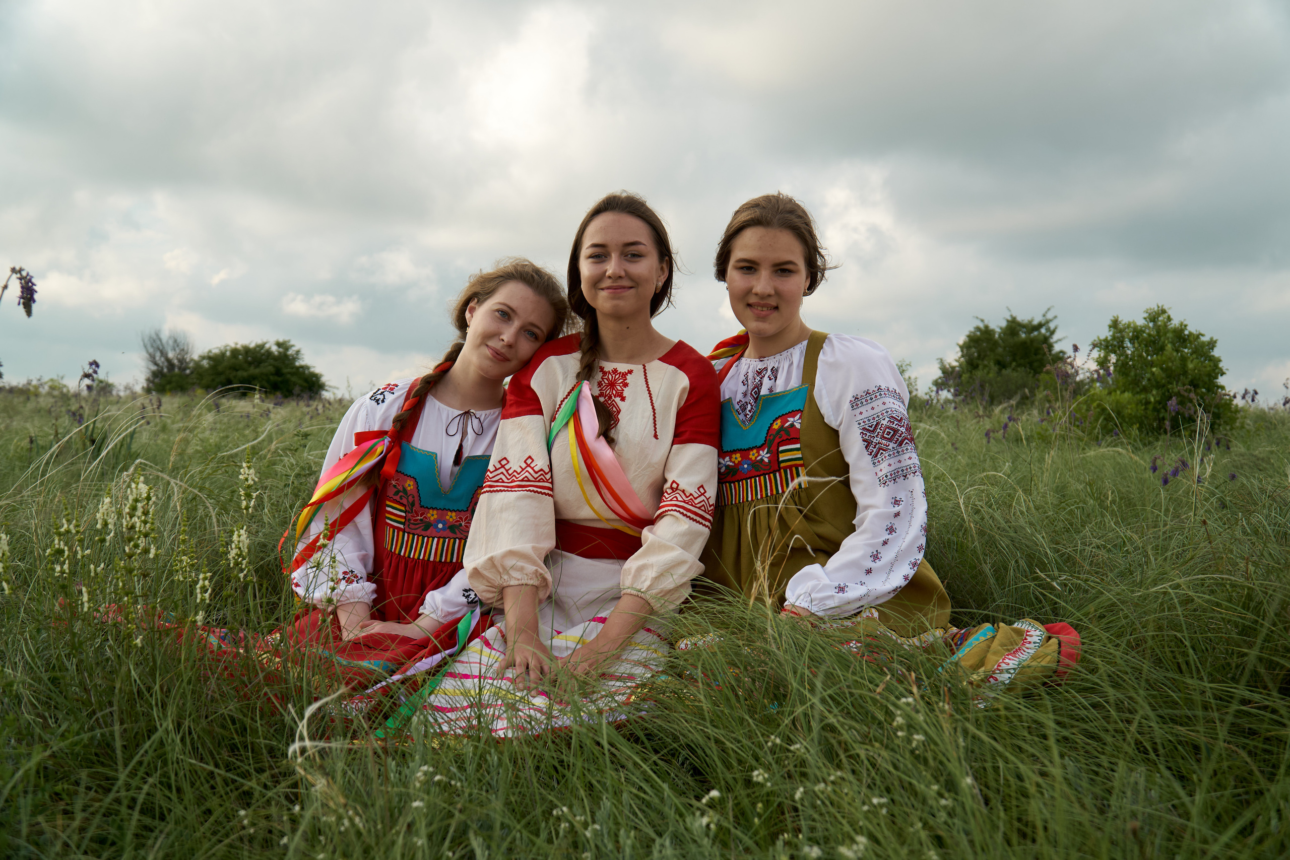 Съемка в волшебной степи. Видеооператор Андрей Сапенок