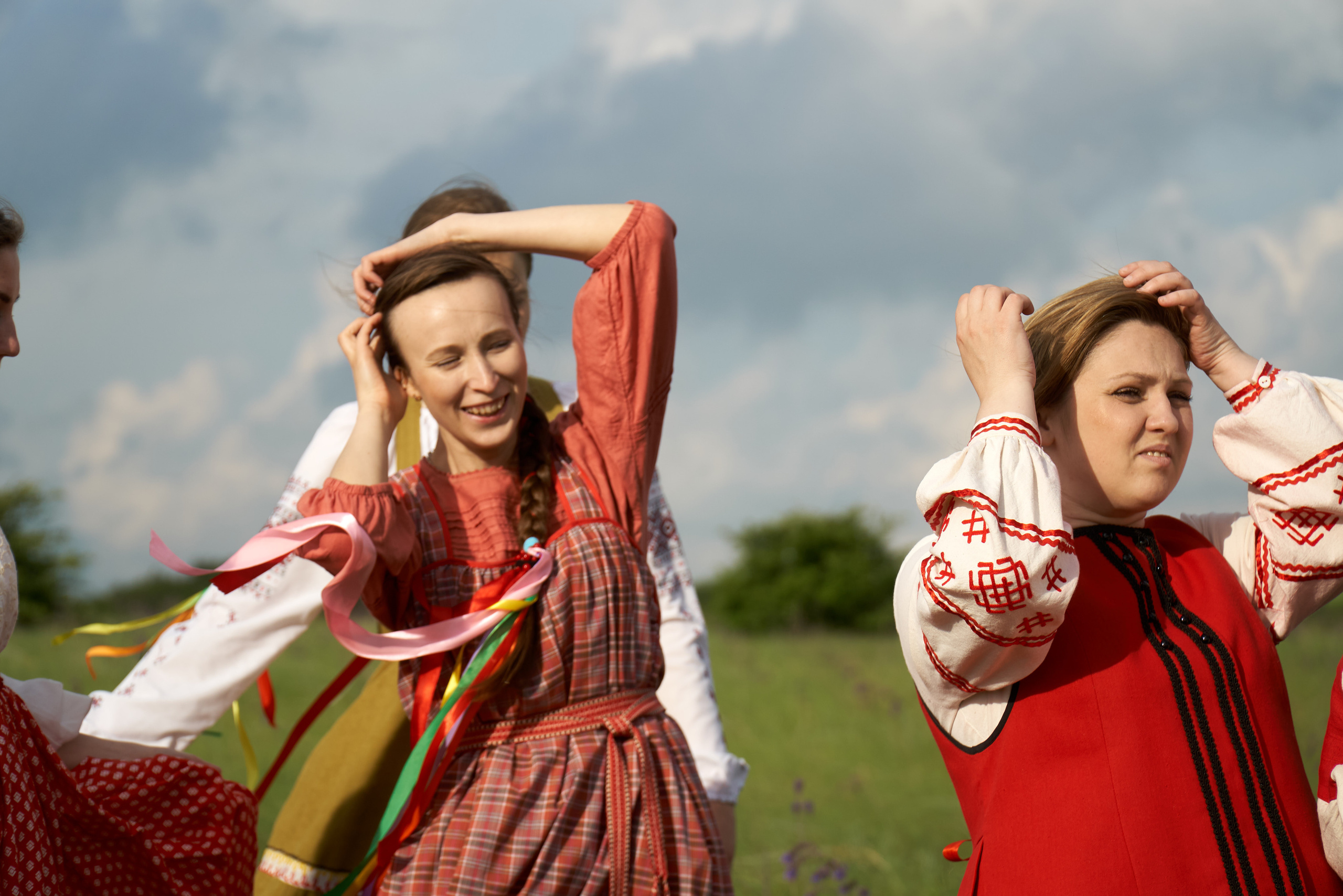 Съемка в волшебной степи. Видеооператор Андрей Сапенок