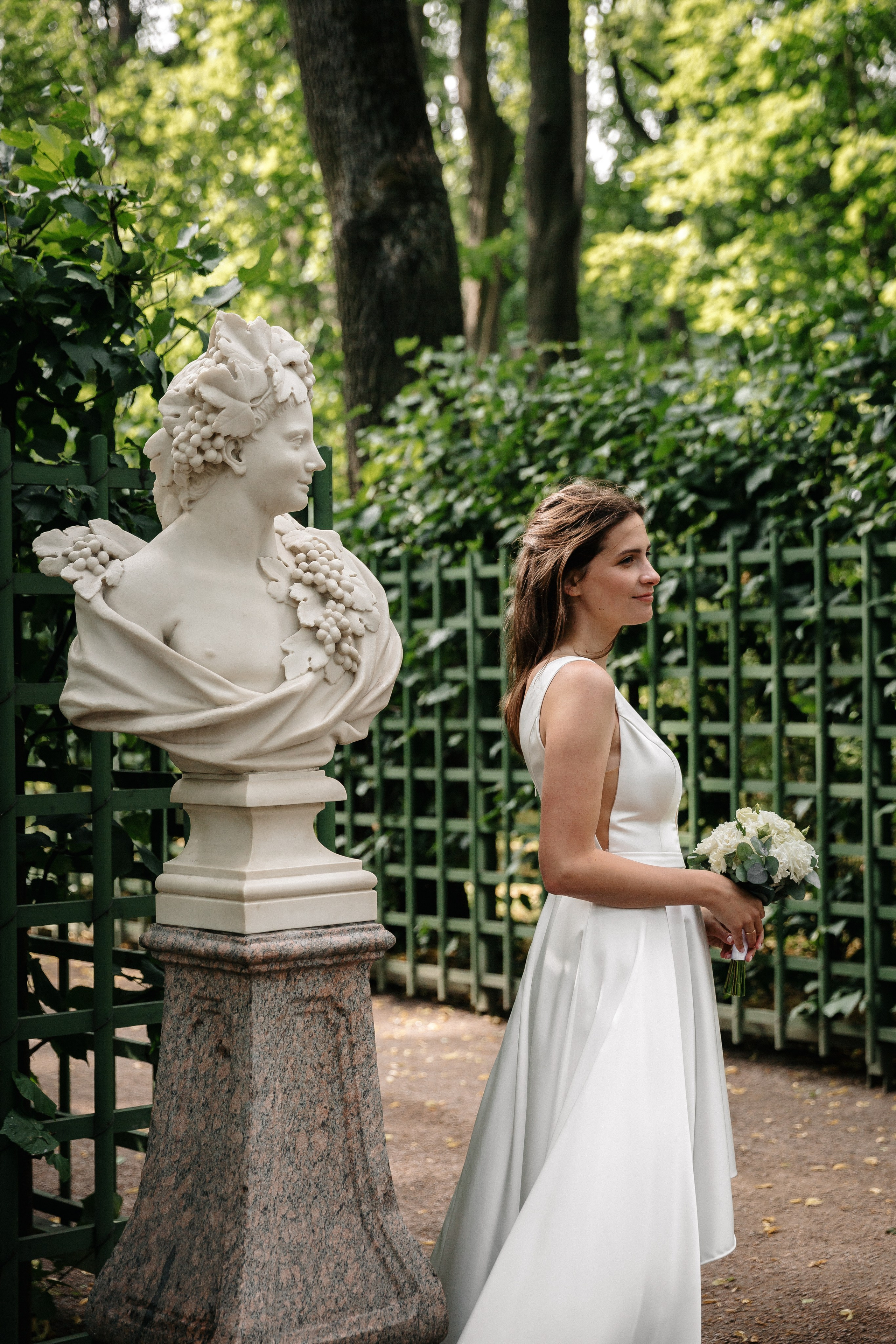 КРОНШТАДТСКИЙ ЗАГС | Август, Летний сад, Исаакий. Свадебный фотограф в Санкт-Петербурге Полина Корзухина