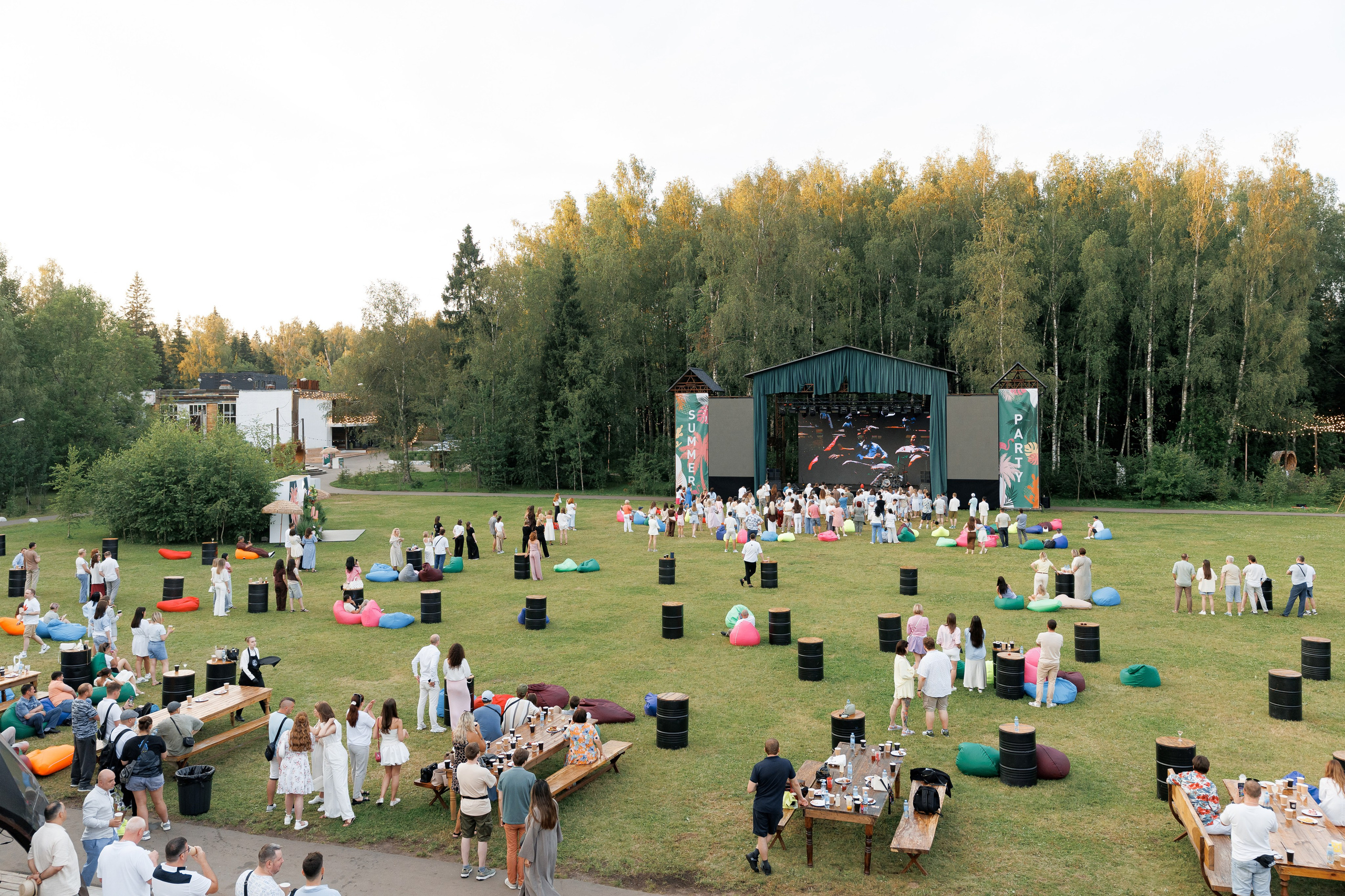 Food фестиваль и тимбилдинг. Свадебный репортажный фотограф в Москве