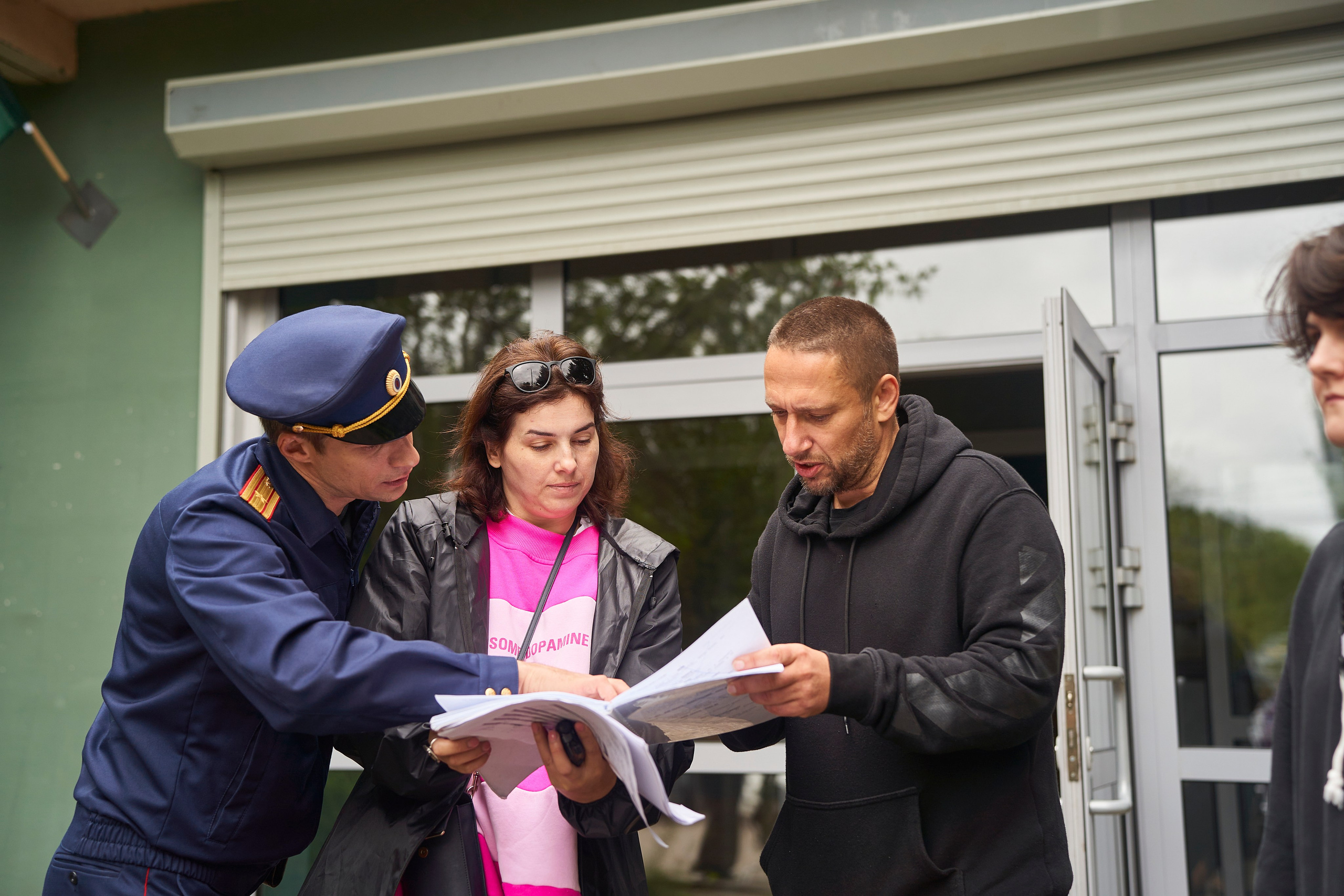 Закулисье (бэкстейдж). Фотограф Петр Анисимов