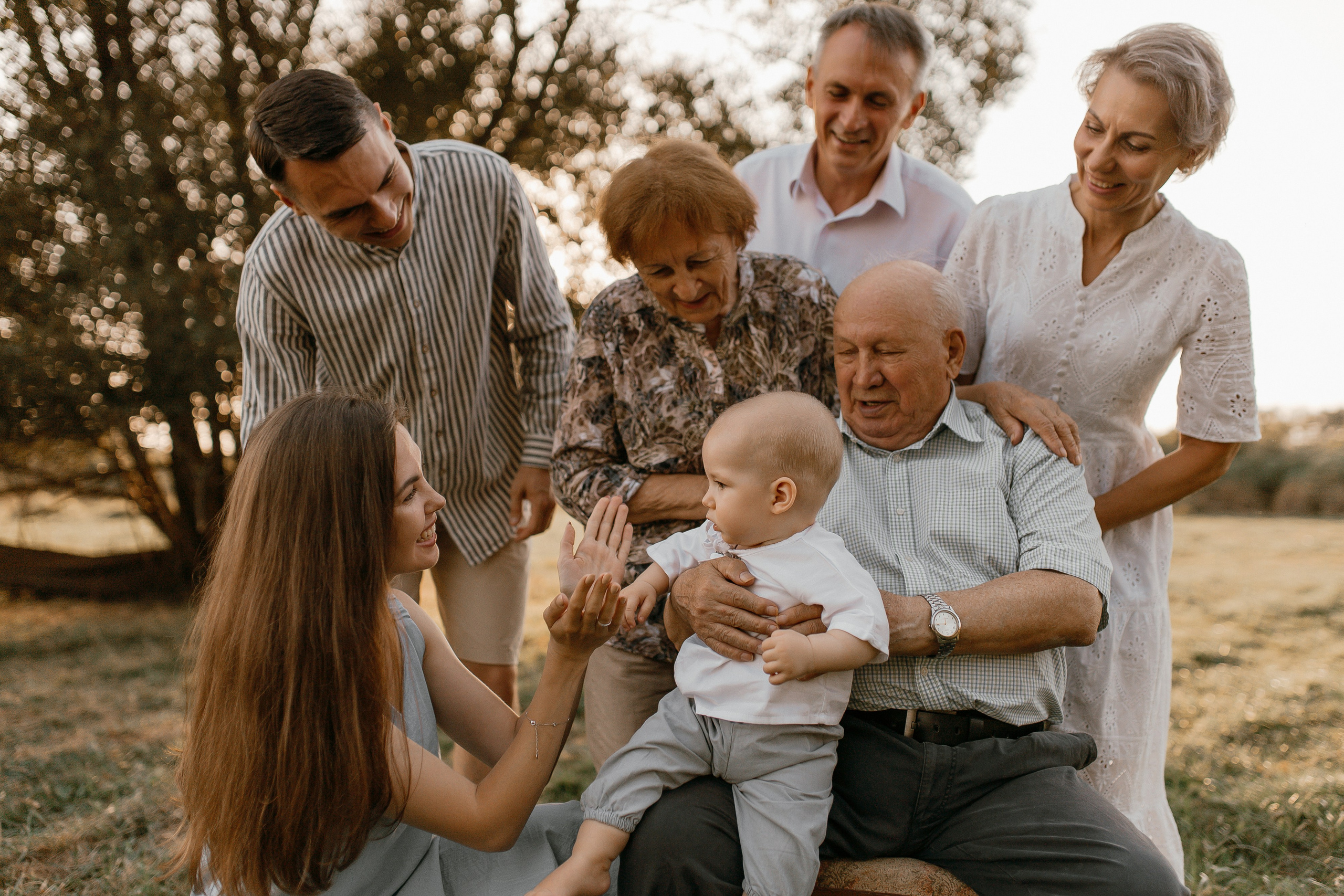 4 поколения. Семейный фотограф Губкин/Старый Оскол