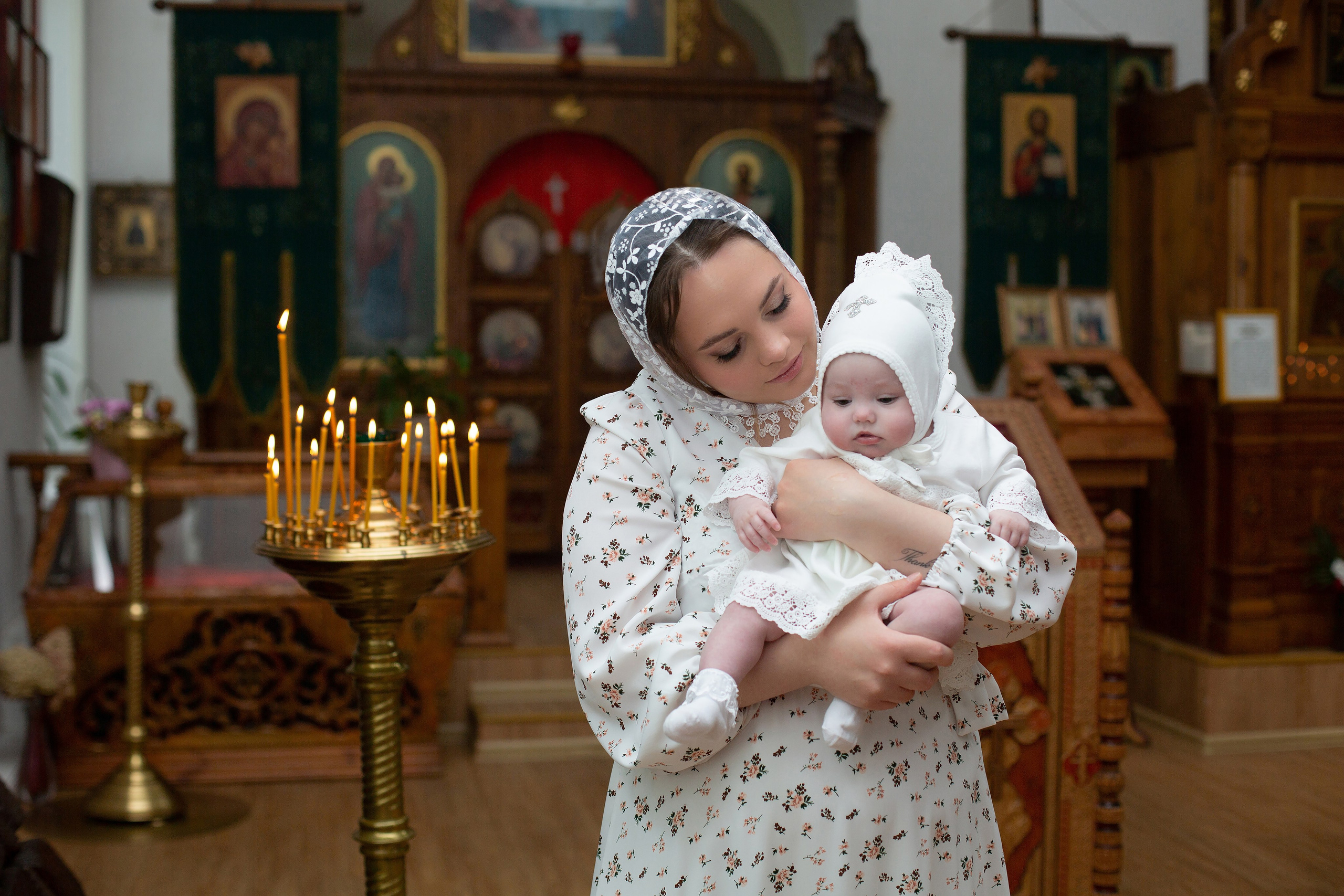 Крещение. Татьяна Нагорнова — семейный фотограф в Санкт-Петербурге