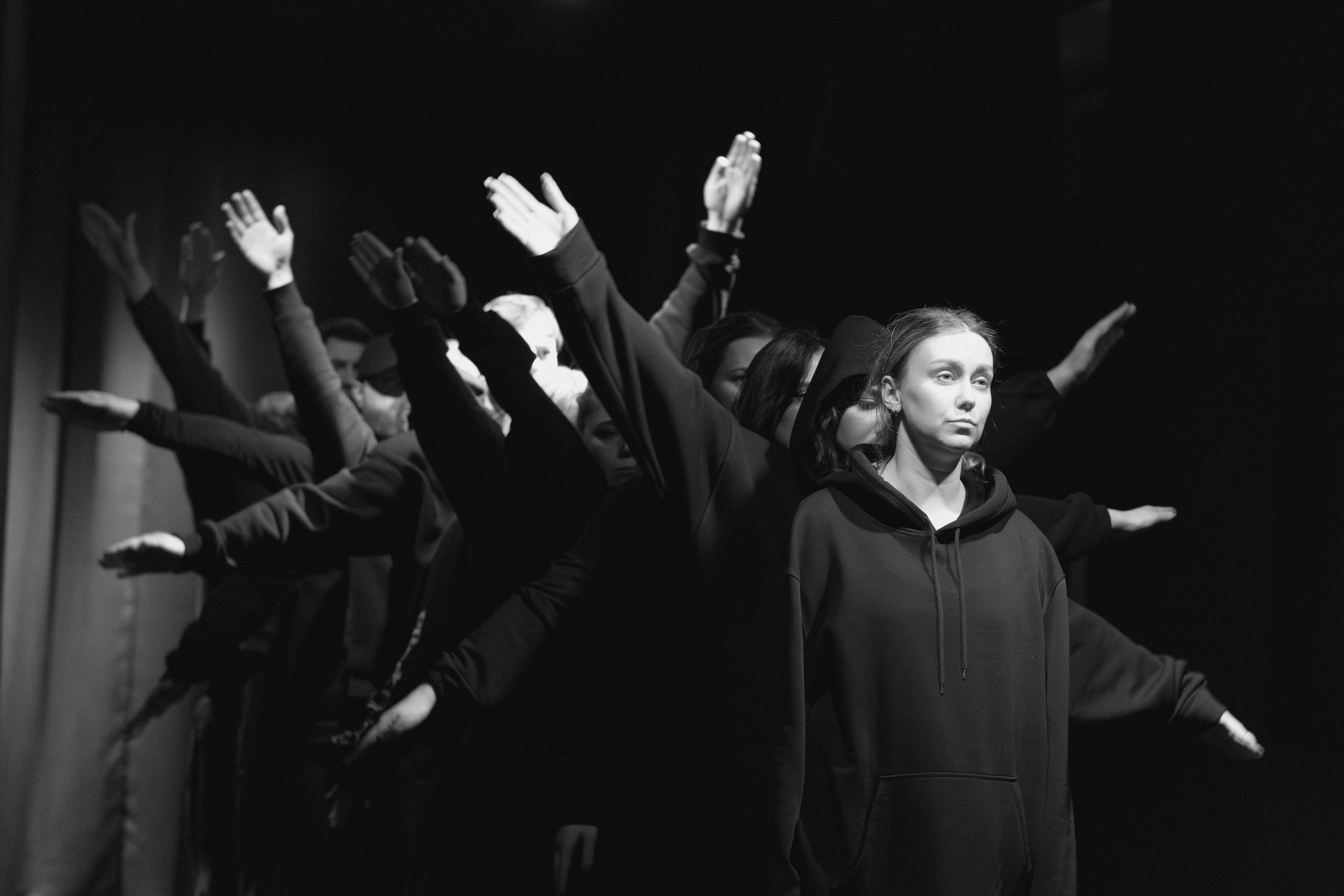 Показ группы Advanced 6 — Физический театр. Репортажный и портретный фотограф Андрей Гаровский