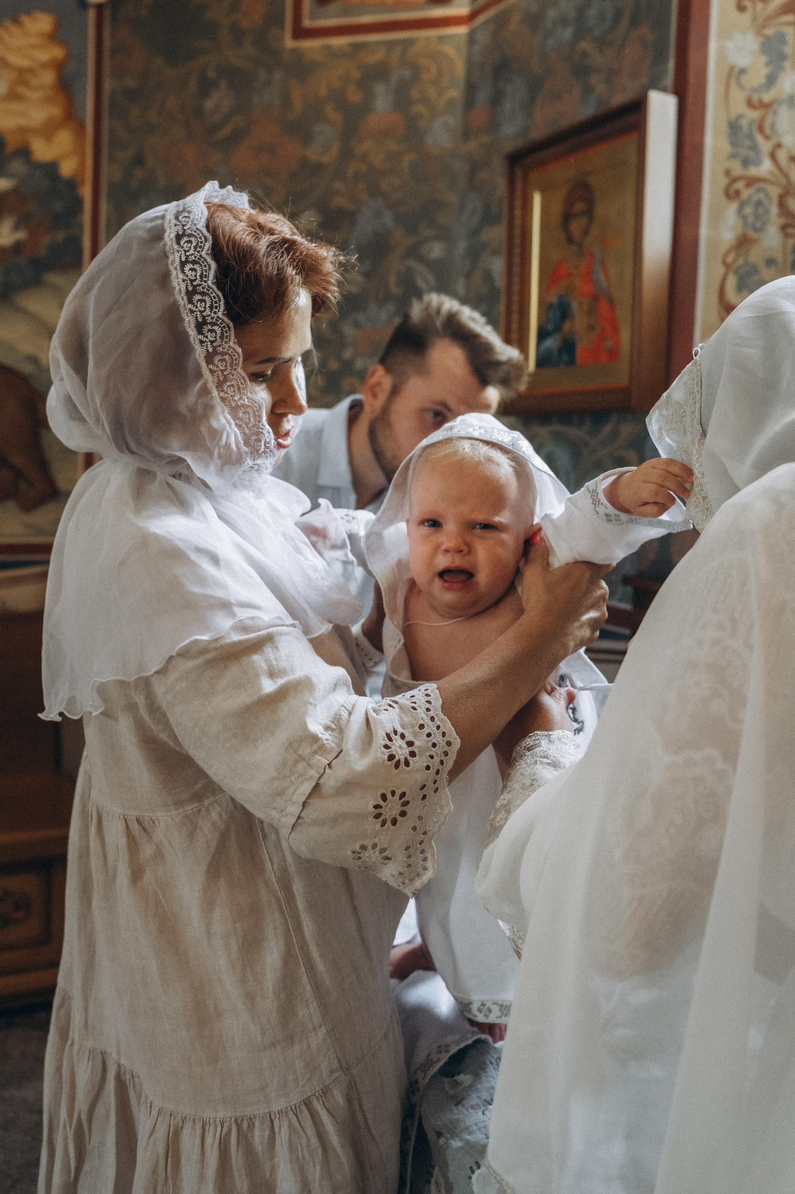 Крещение Александра. Фотограф Ольга Рубцова в Москве и Московской области