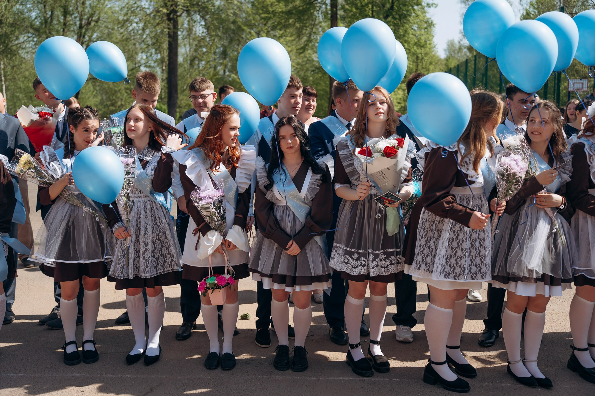Последний звонок, 11 класс. Свадебный и репортажный фотограф в Ярославле Евгений Сальников
