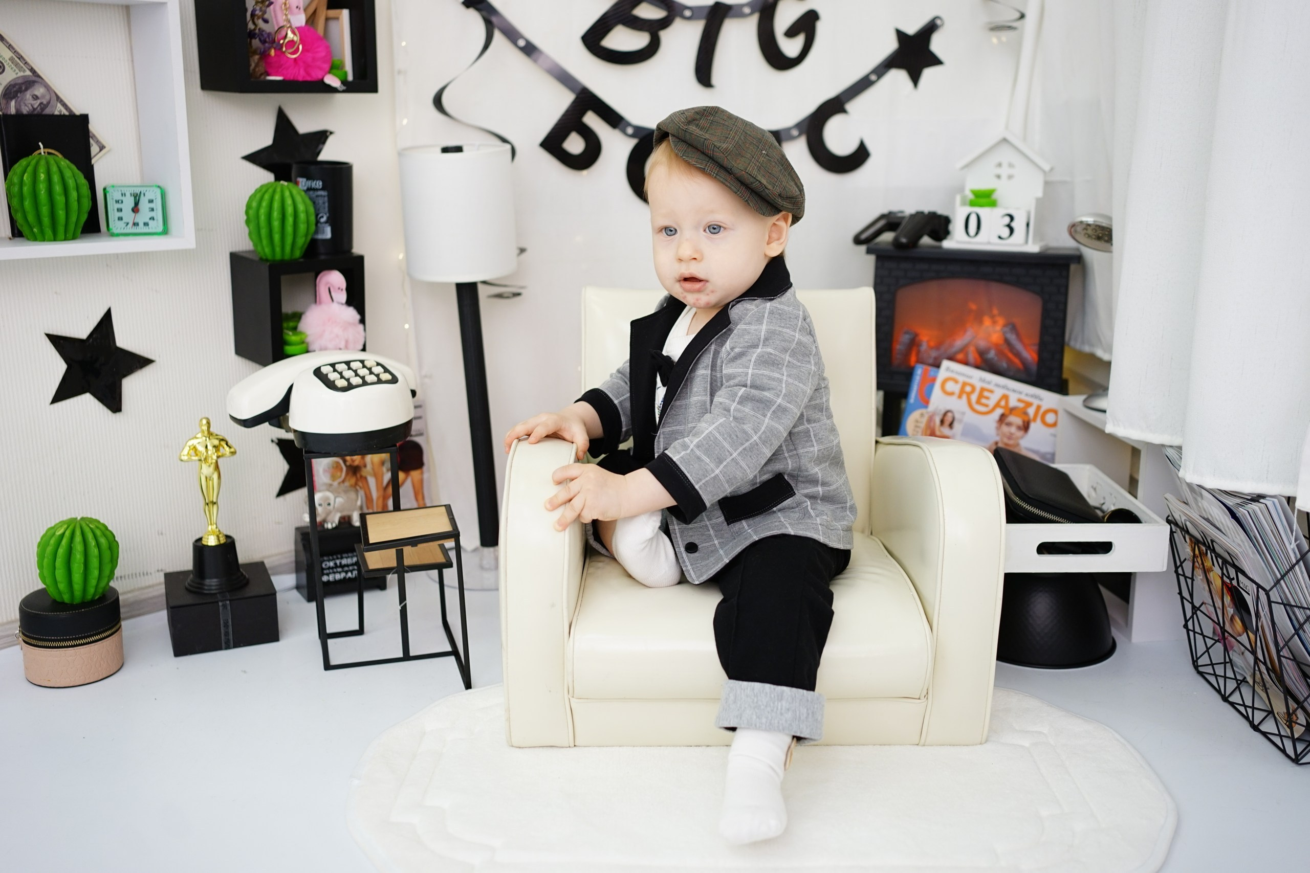 Фотосессия на Годик для Мальчиков. Детская Фотостудия ГОДОВАСИКИ в Санкт-Петербурге фотосесия на годик