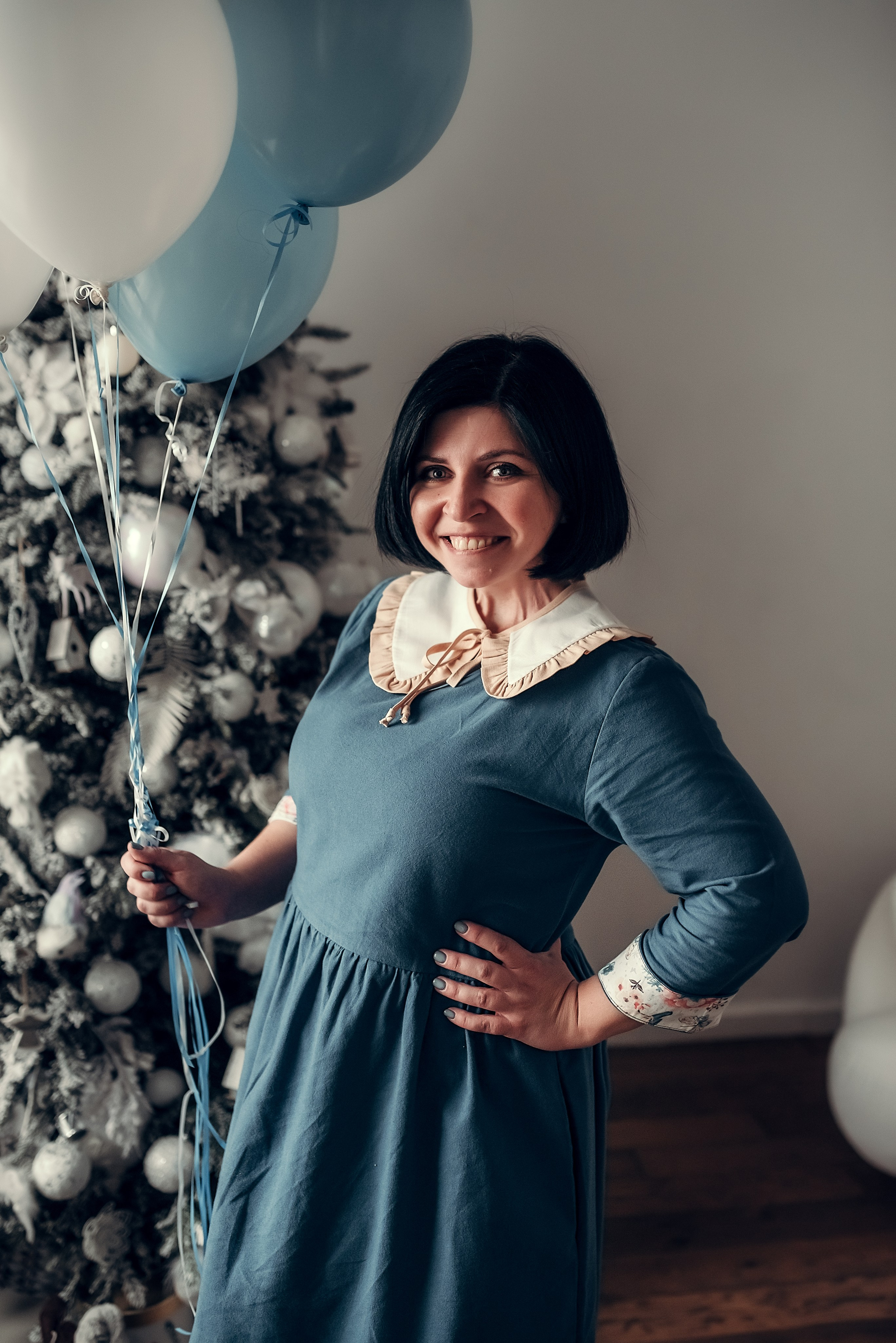 Фотосессия на 2 годика для Веры, студия Skypoint. Фотограф в Санкт- Петербурге Мария Золотарь