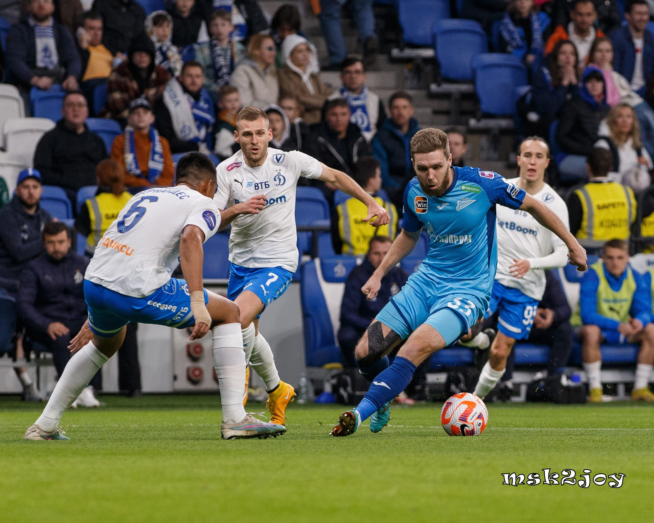 Фоторепортаж. РПЛ. Динамо — Зенит. Михаил Тоцкий портретный и репортажный фотограф в Москве