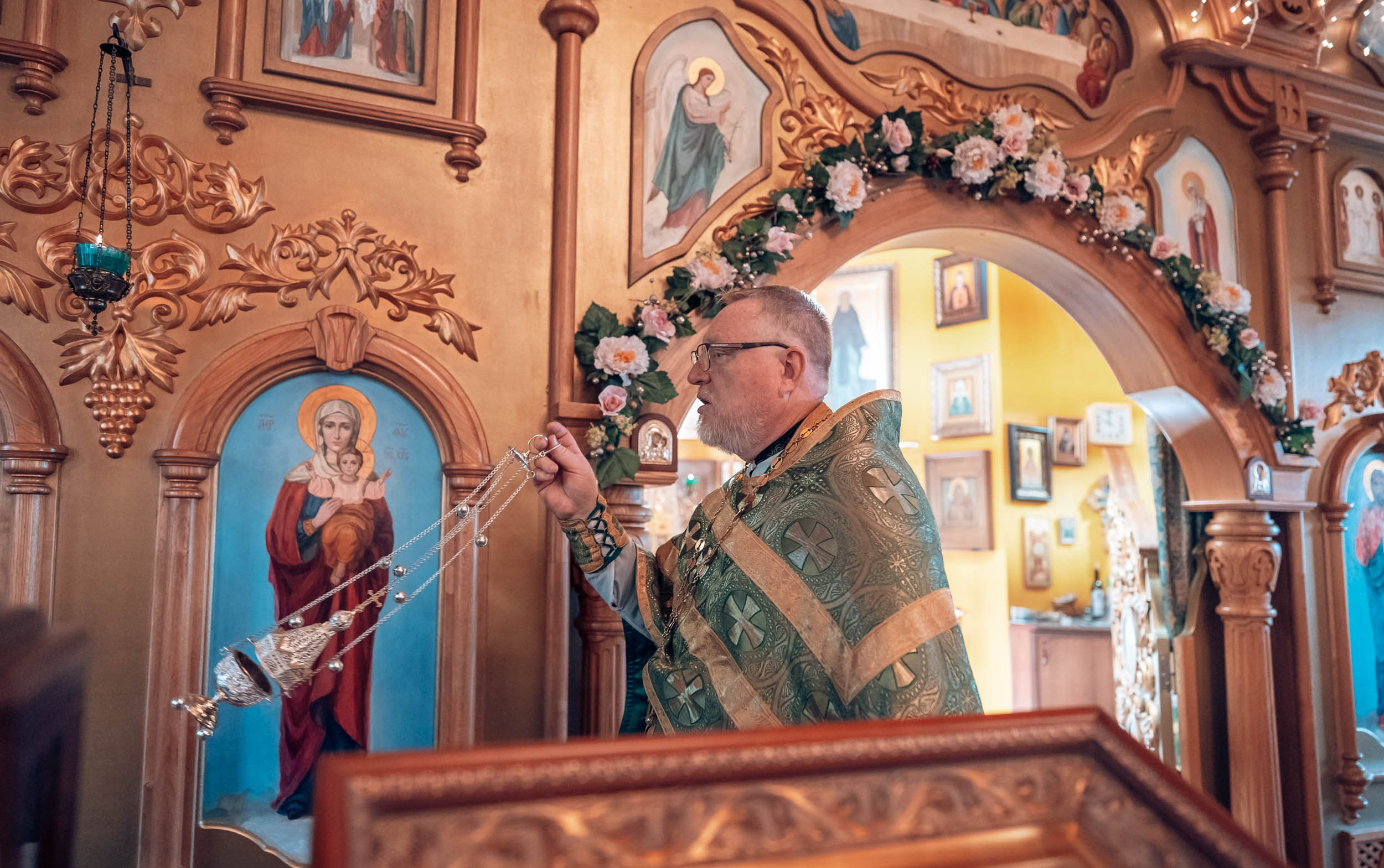 Престольный праздник храма Прп.Сергия Радонежского с. Орлиное. Церковный фотограф Севастополь