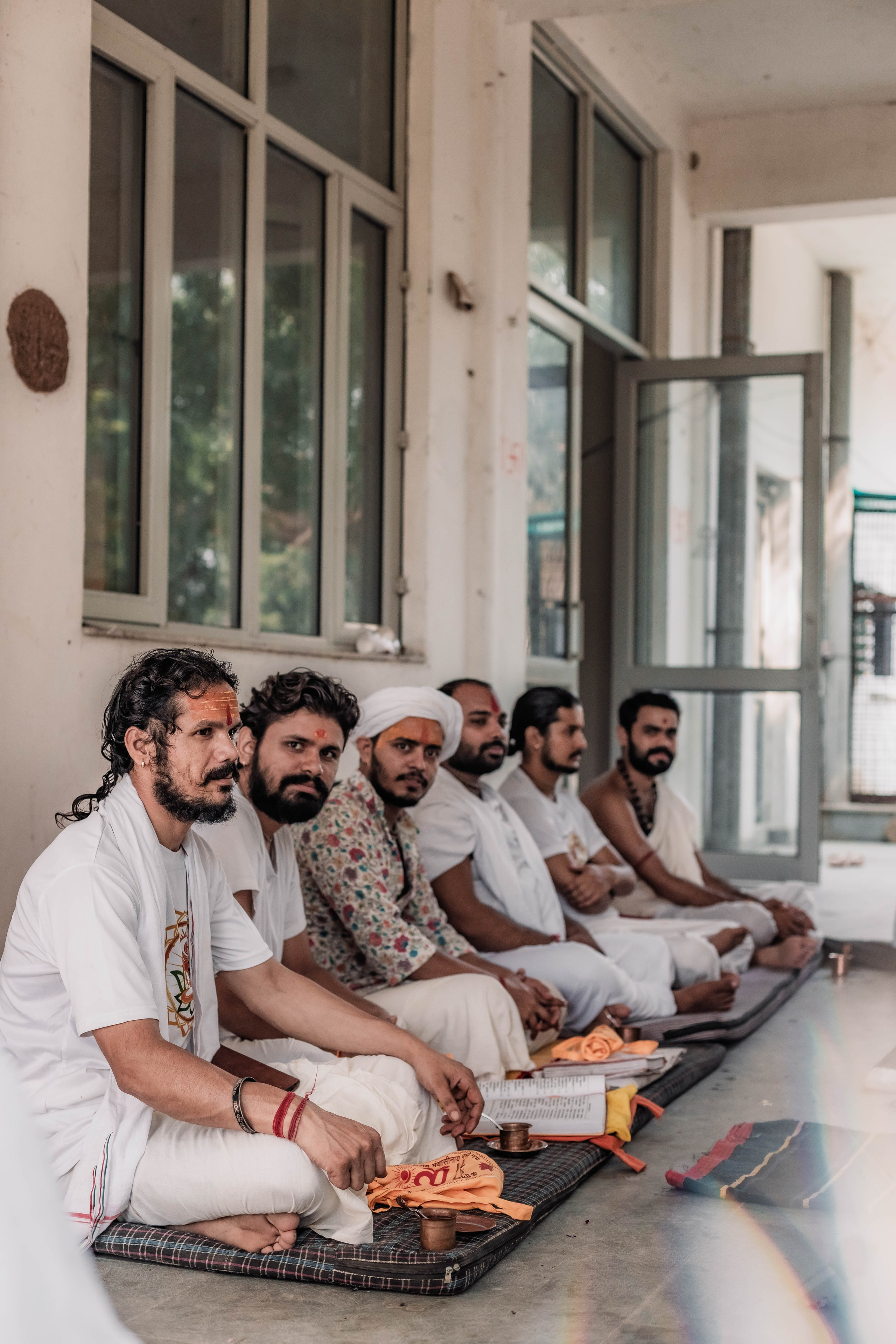 Pitri Paksha yagyas & poojas Devraha Baba ji ashram. Mariam Bagdasaryan