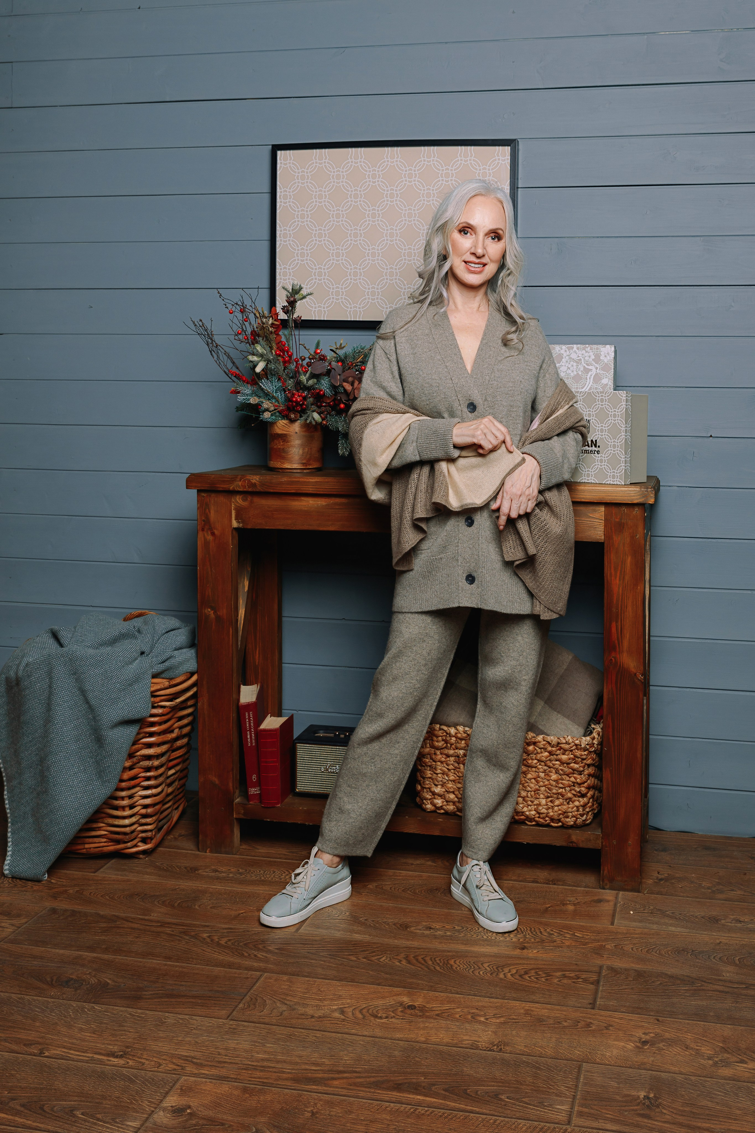 Имиджевая зимняя съемка. Фотограф Виктория Плотницкая