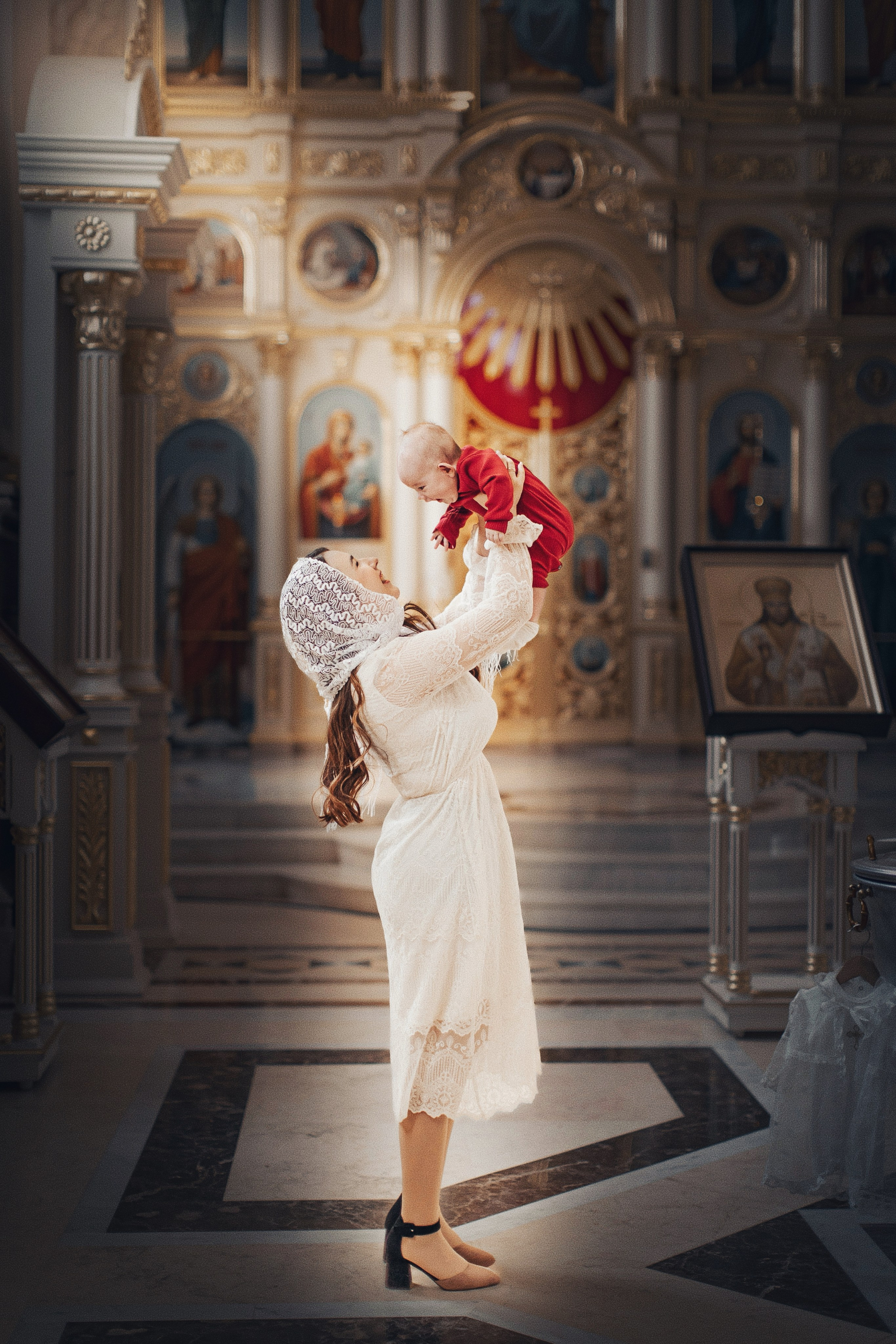 Таинство Крещения. Фотограф Лиана Артемова в Пензе