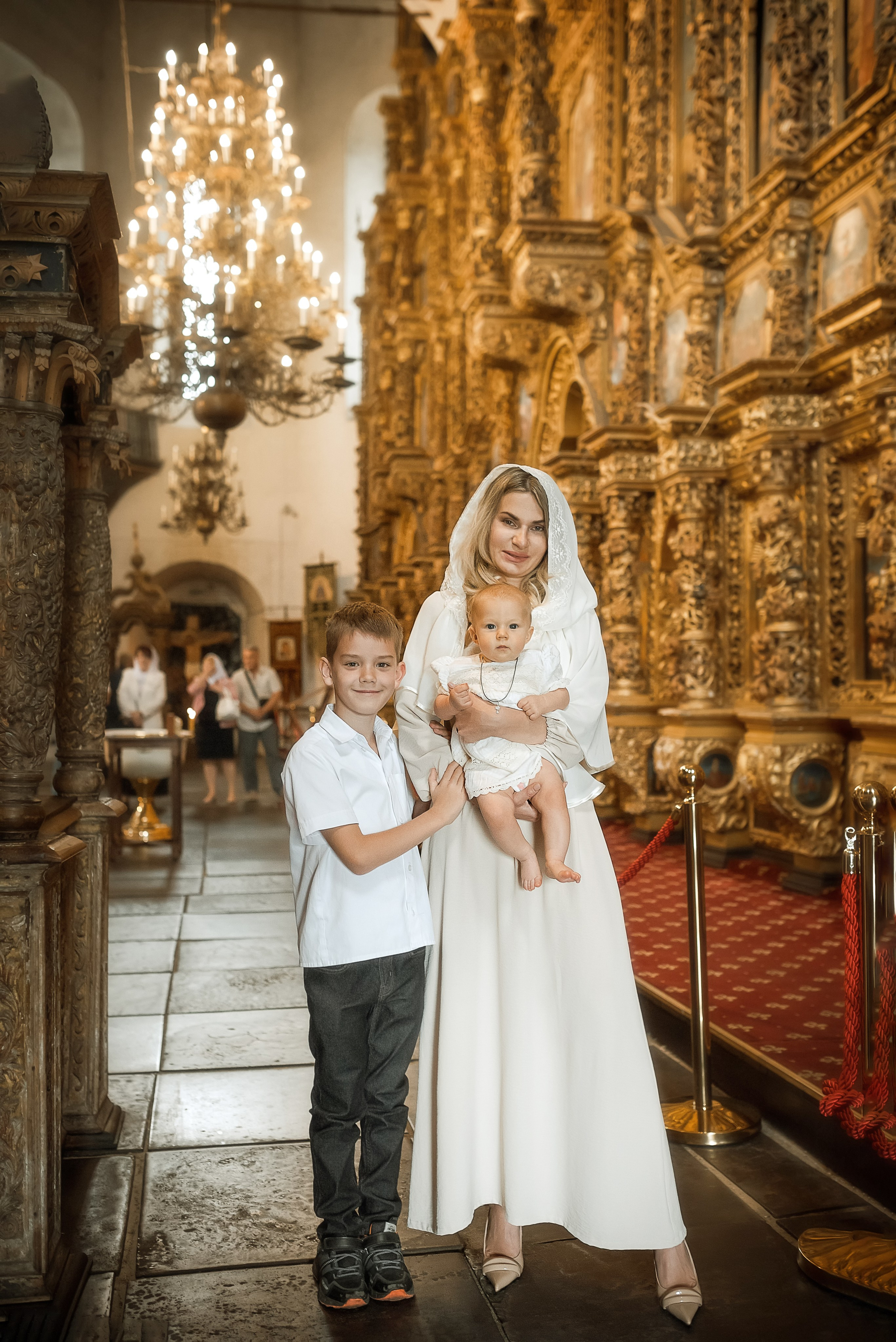 Крещение Софии в Воскресенском соборе. Семейный фотограф в Ростове-на-Дону Татьяна Литвинова