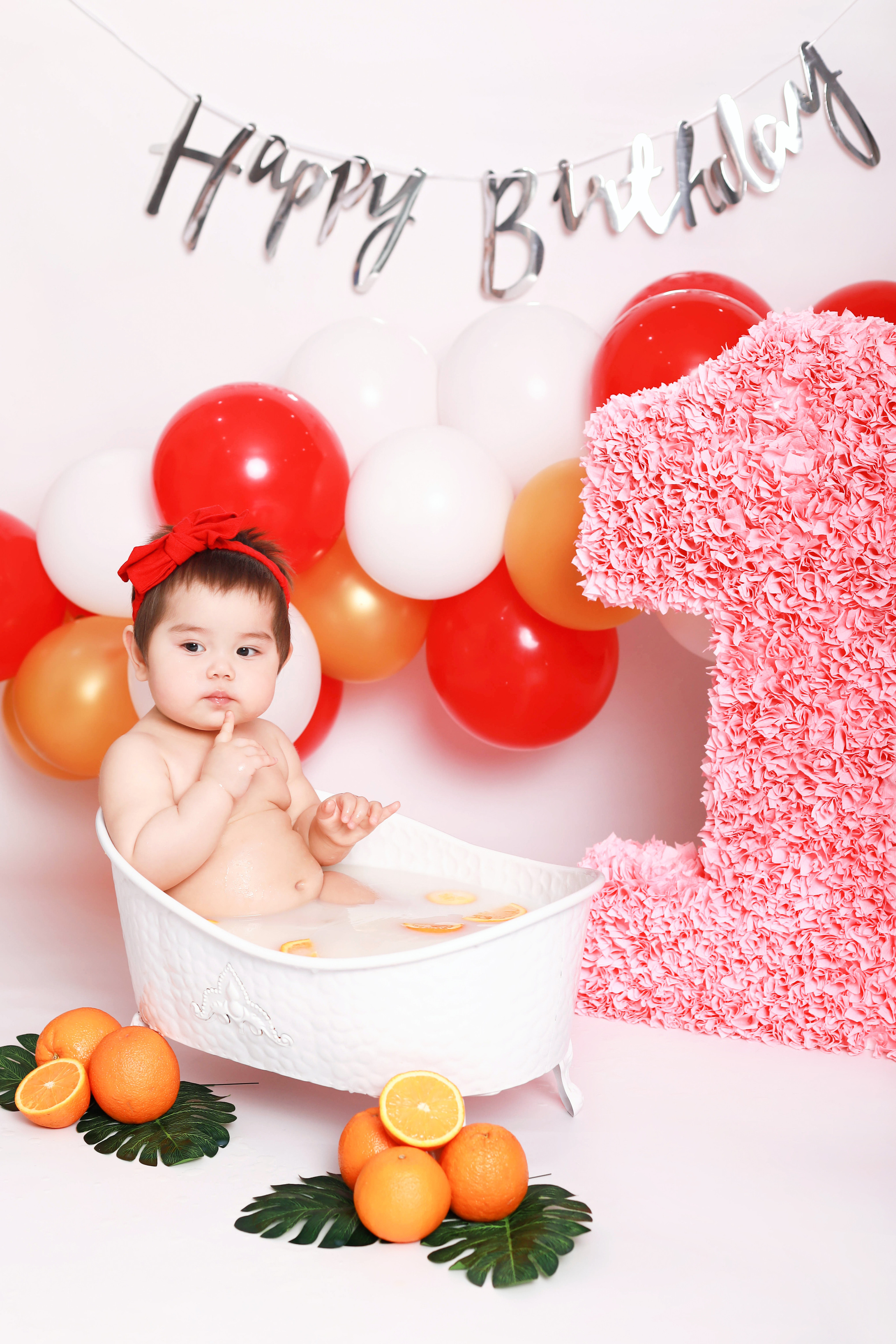 Девочки от 7 месяцев. Фотограф беременности, новорожденных и детей до года в Астане