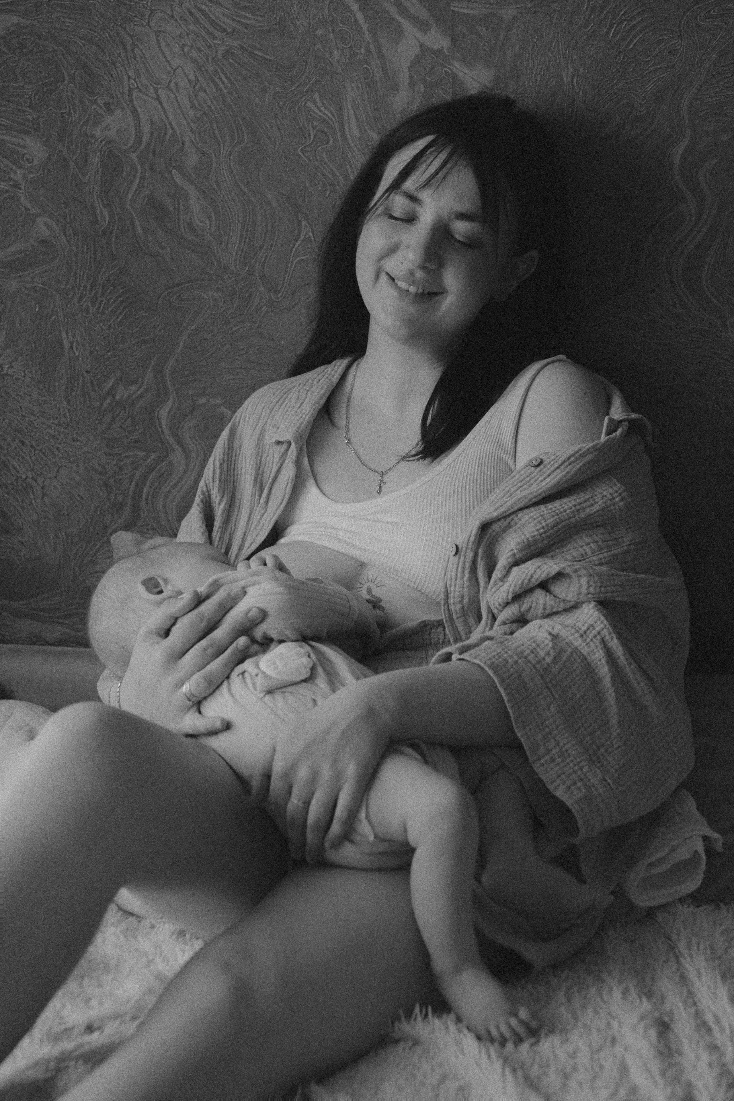 Саша, Лена и Федя. Семейный фотограф • Домашние съемки в Нижнем Новгороде