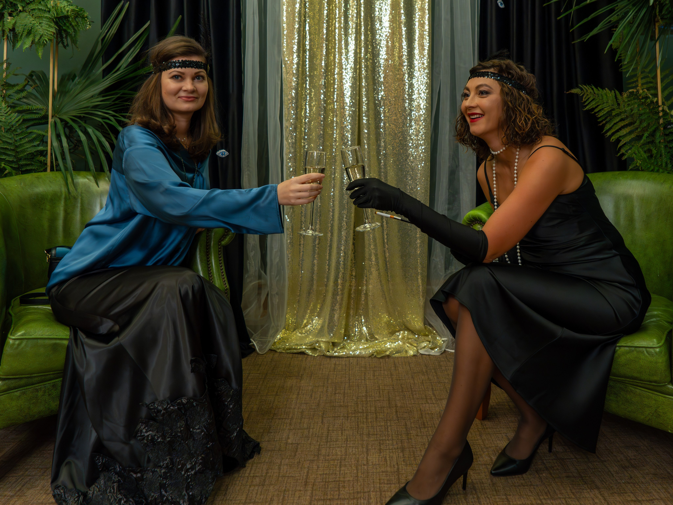 Новый год в стиле Great Gatsby. Репортажный фотограф в Красной Поляне и Сочи Павлюченко Екатерина