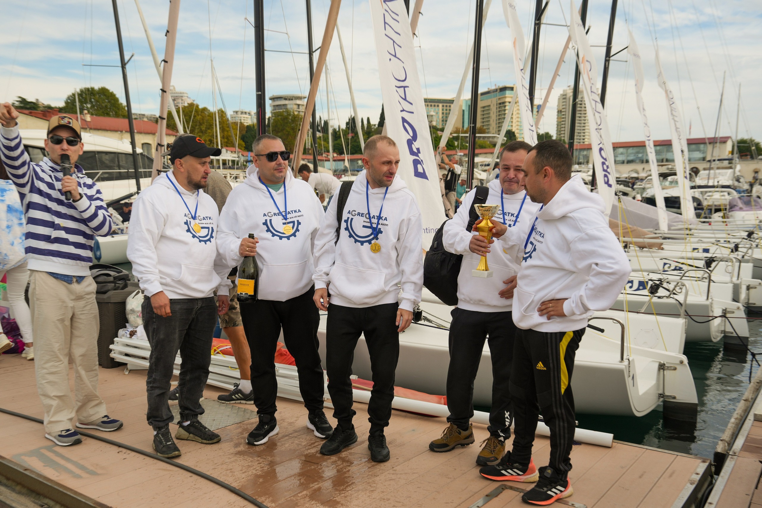 Яхтенная регата для компании Агрегатка. Репортажный фотограф в Красной Поляне и Сочи Павлюченко Екатерина