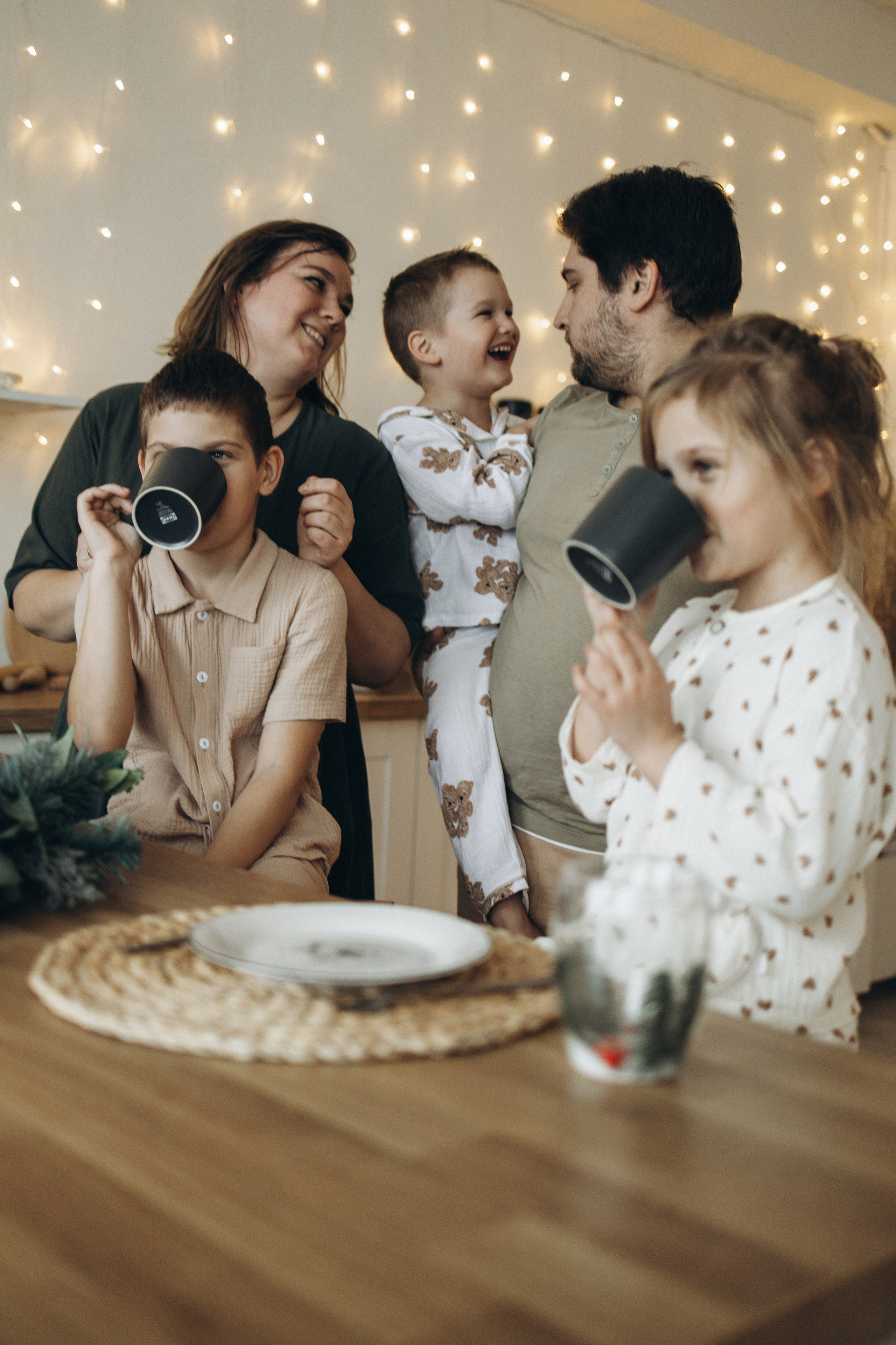 Новогодняя съёмка Милы и её семьи. Семейный и детский фотограф в Москве Маргарита Сереброва