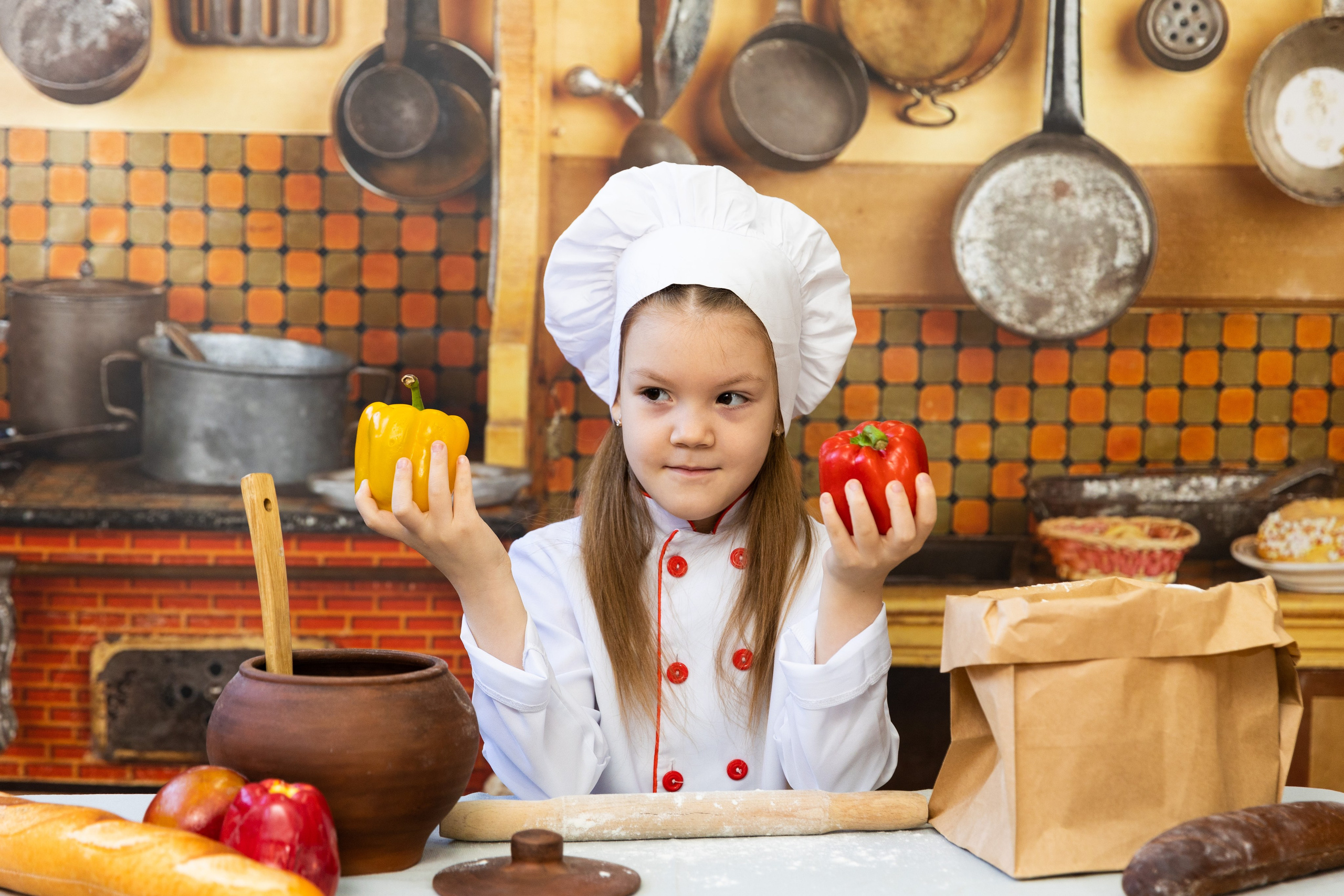 Тематическая «Поварята». Семейный, детский, школьный фотограф в Благовещенске Яна Белоусова
