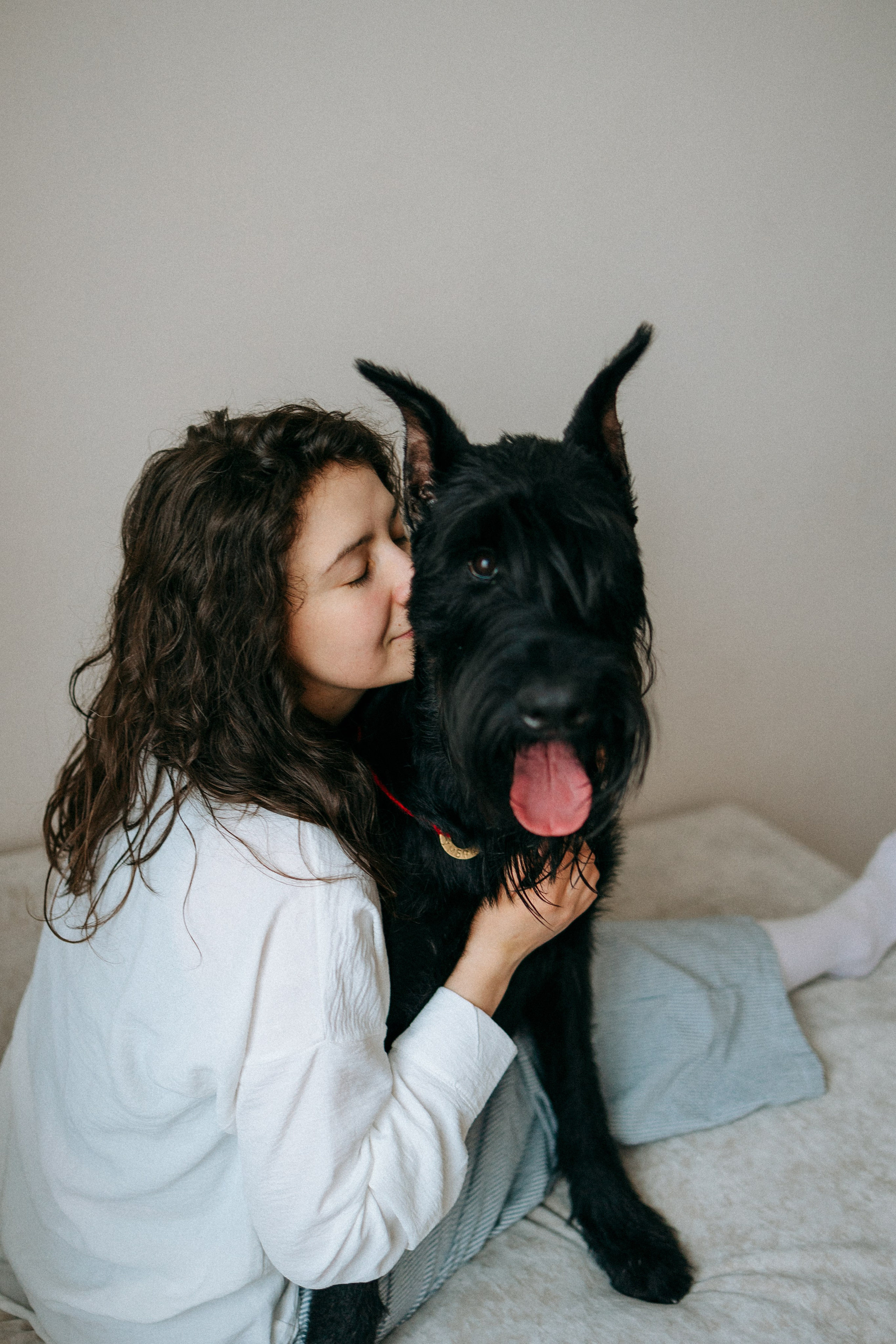 Умбра и Даша. Фотограф анималист Анастасия Пикей
