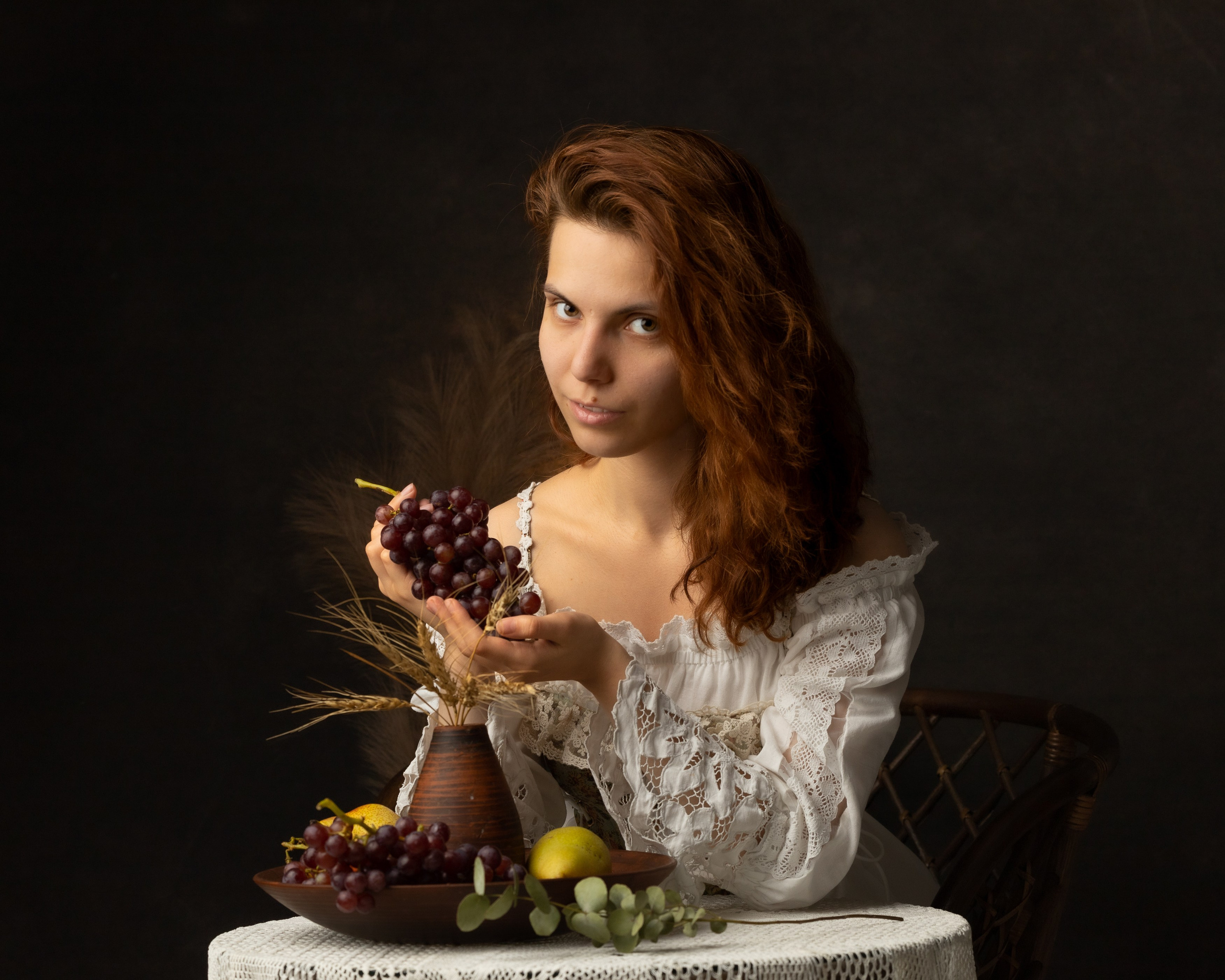 Соня, художественная фотосессия в студии.