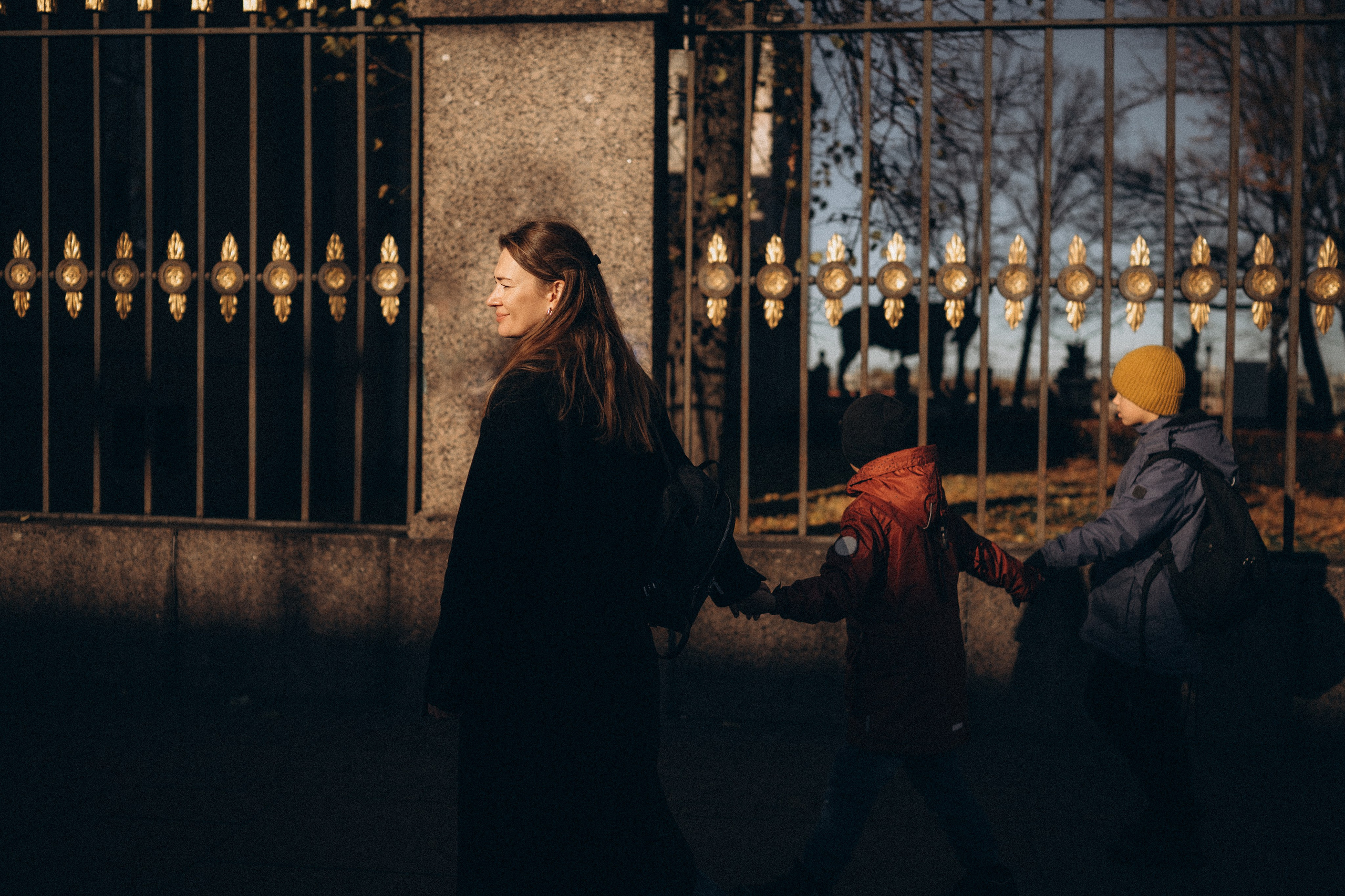 Мария, Миша и Ваня в Питере. Фотограф Горбенко Анна