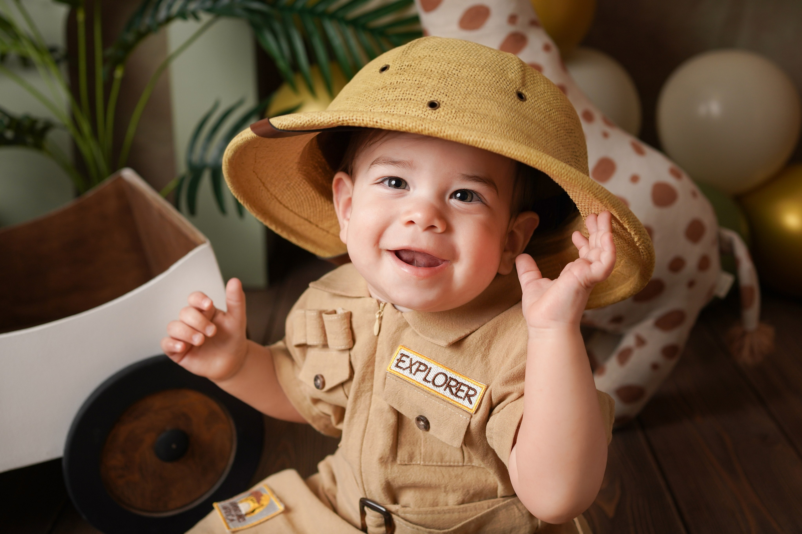Детская фотосессия Первый годик для мальчиков. Детский фотограф и фотограф новорожденных в Калининград Оксана Иваний