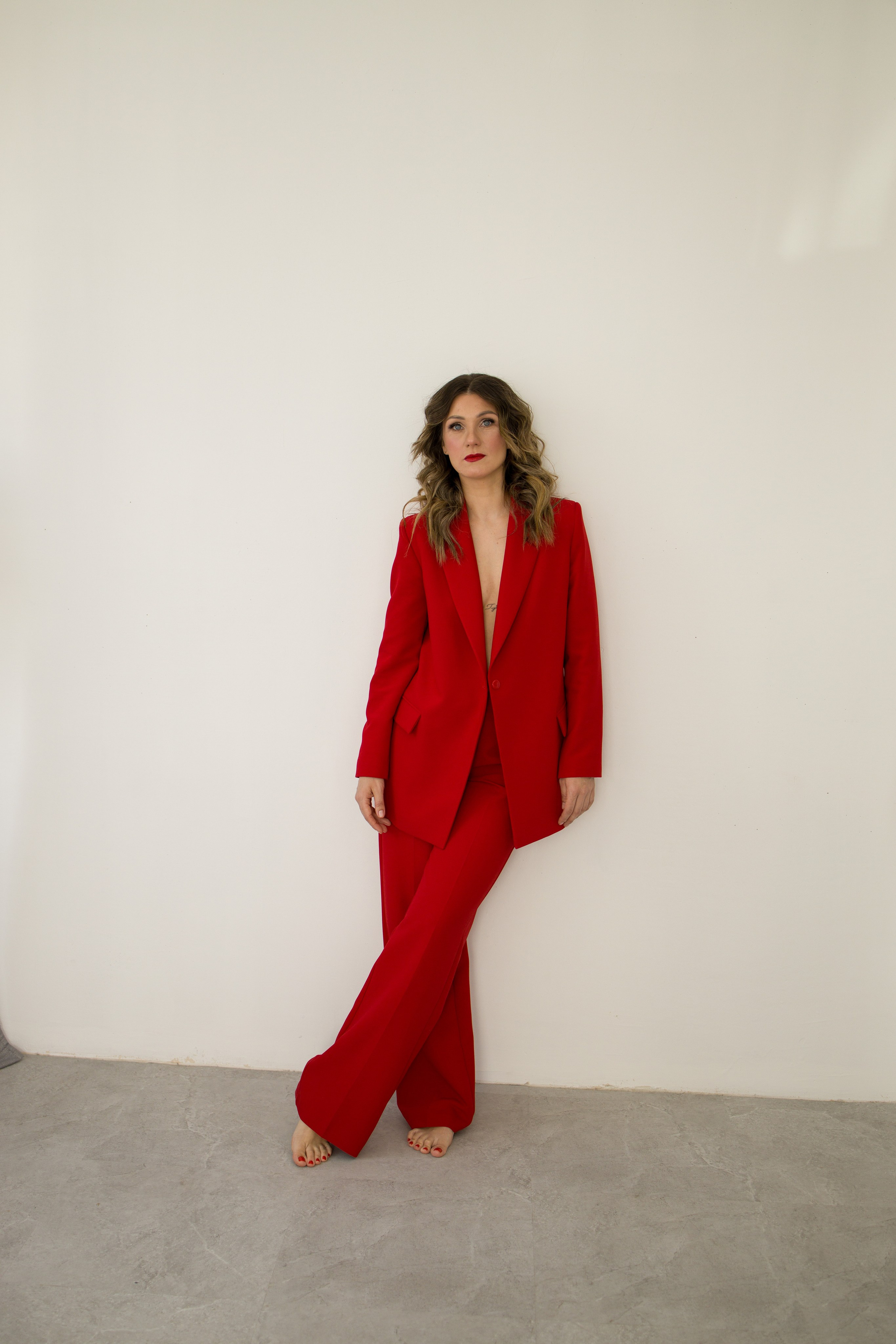 Lady in red. Художественная фотография