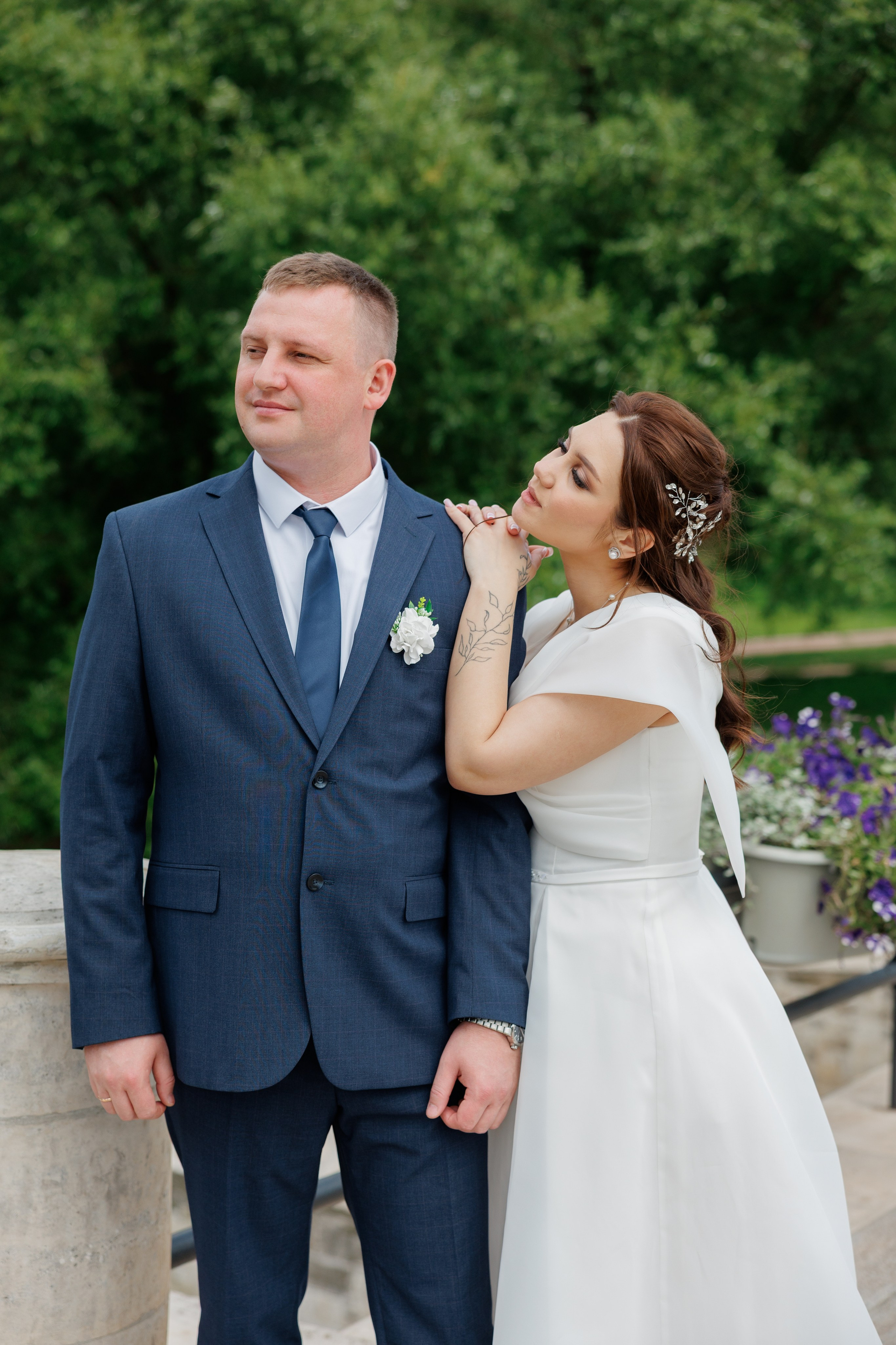 Свадебная фотосессия в Царицыно. Свадебная съёмка в Москве