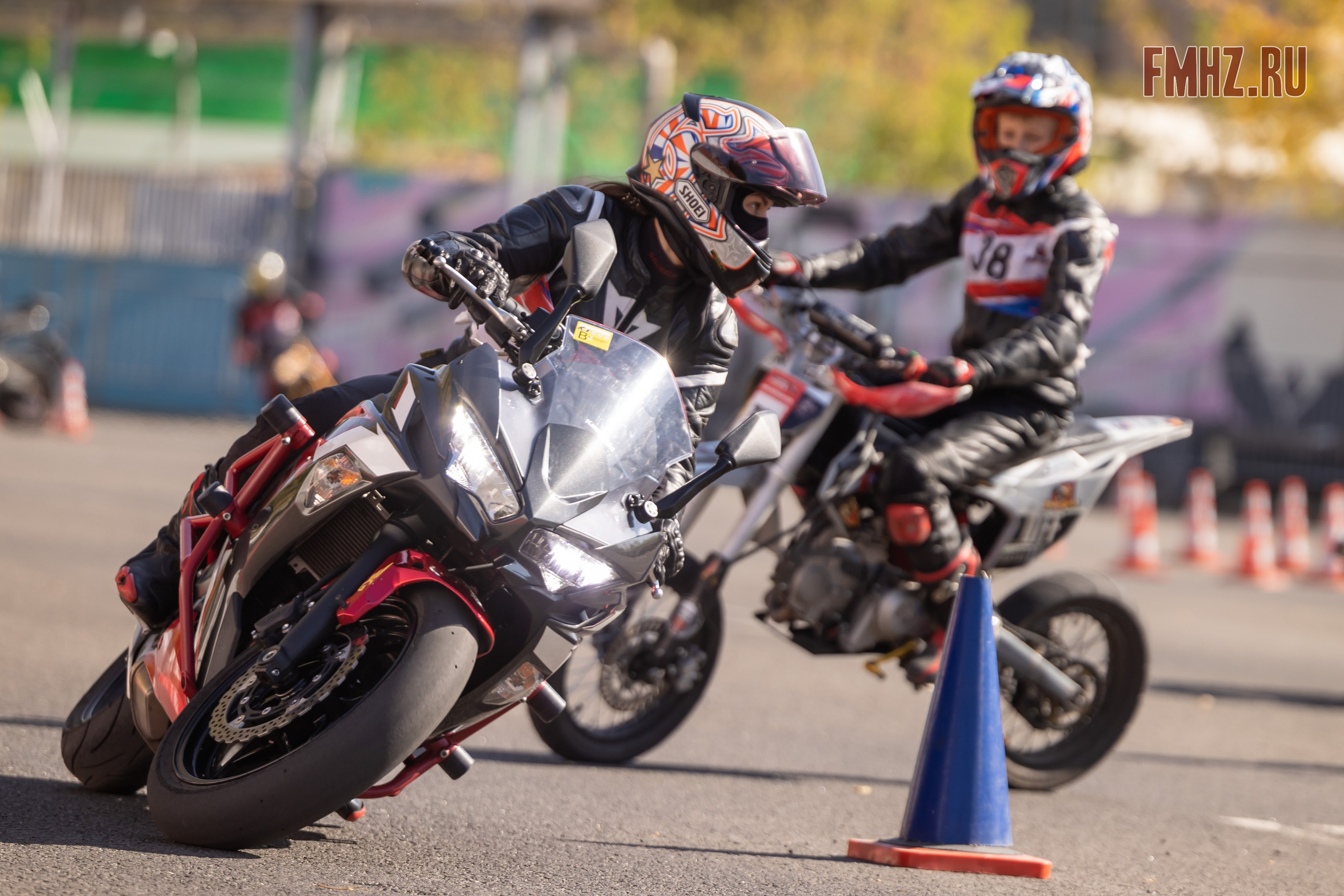 Соревнования по мотоджимхане на площадке Мосгортранс 15.09.2024. Фотограф Владимир Охрименко