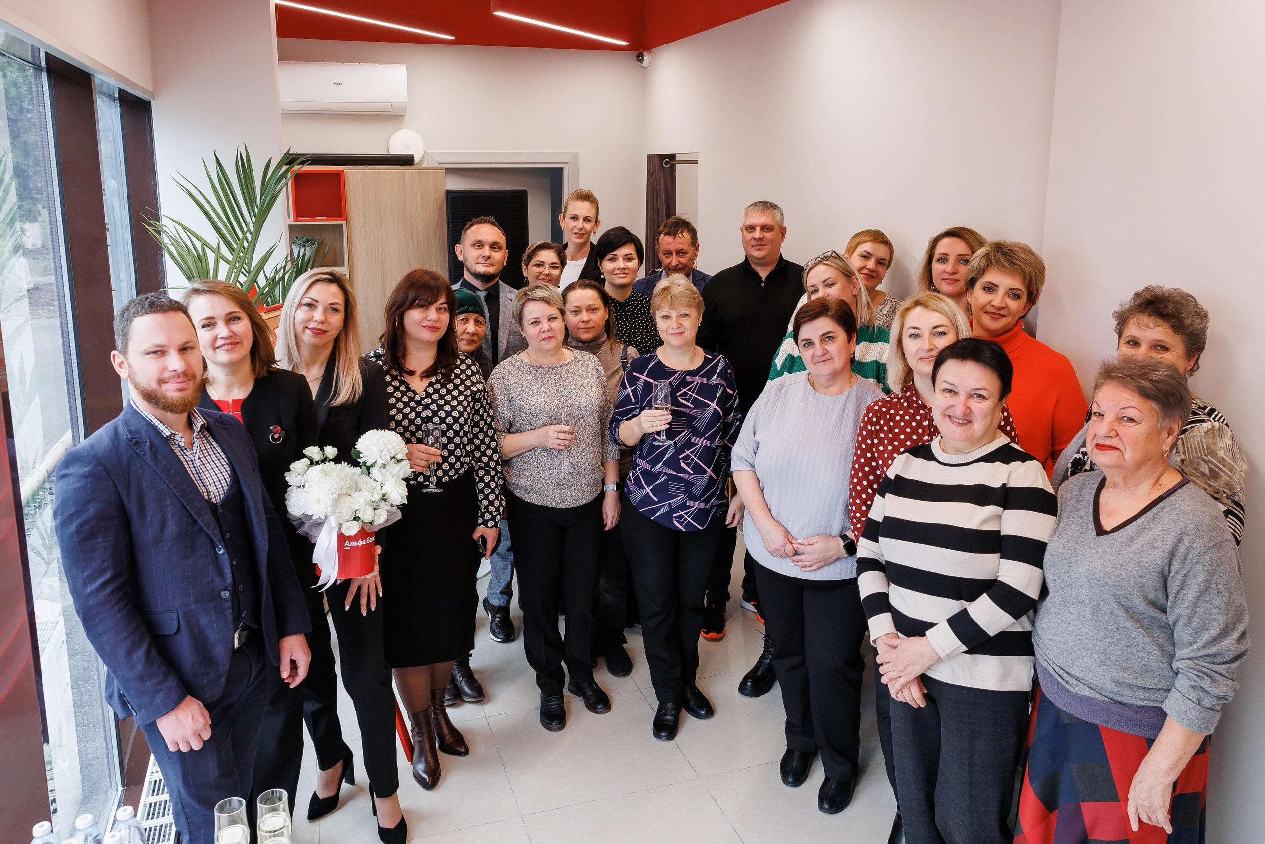 Открытие офиса Альфа Банк. Фотограф Ставрополь Петр Голубенко