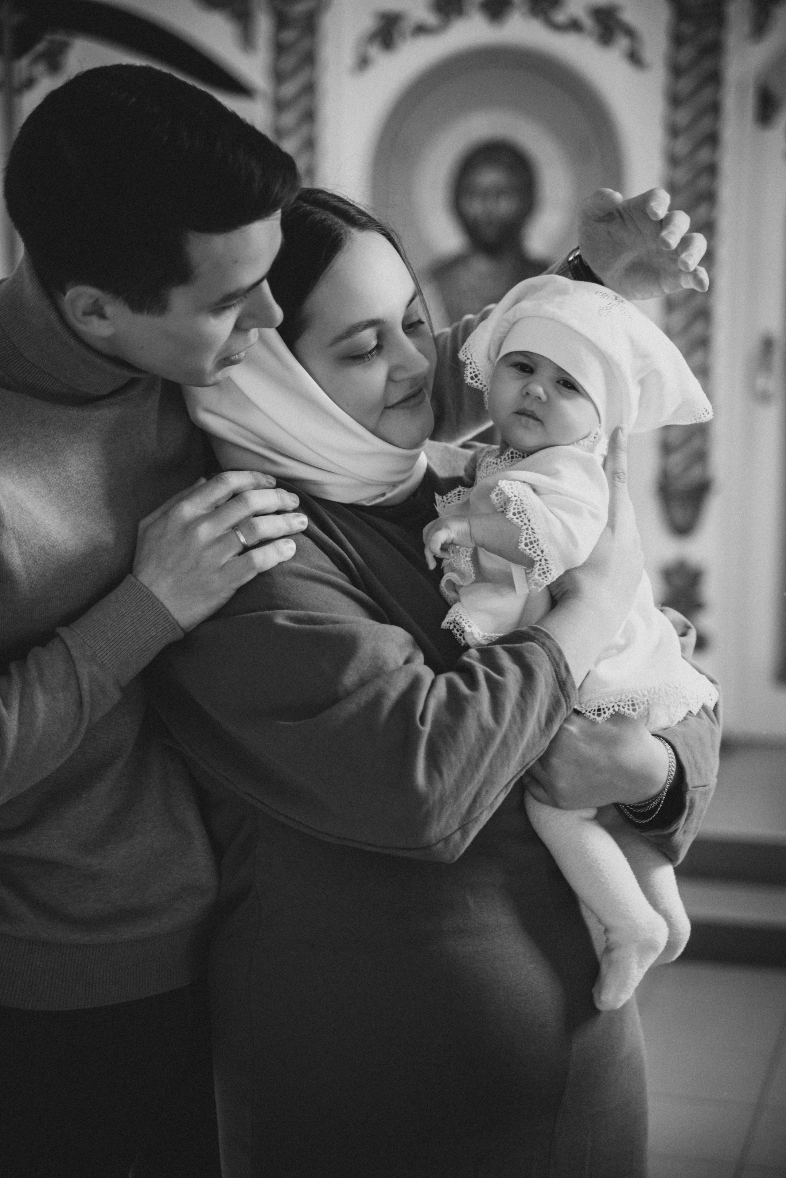 Крещение Радмилы. Семейный фотограф в Минске Дарья Дреко