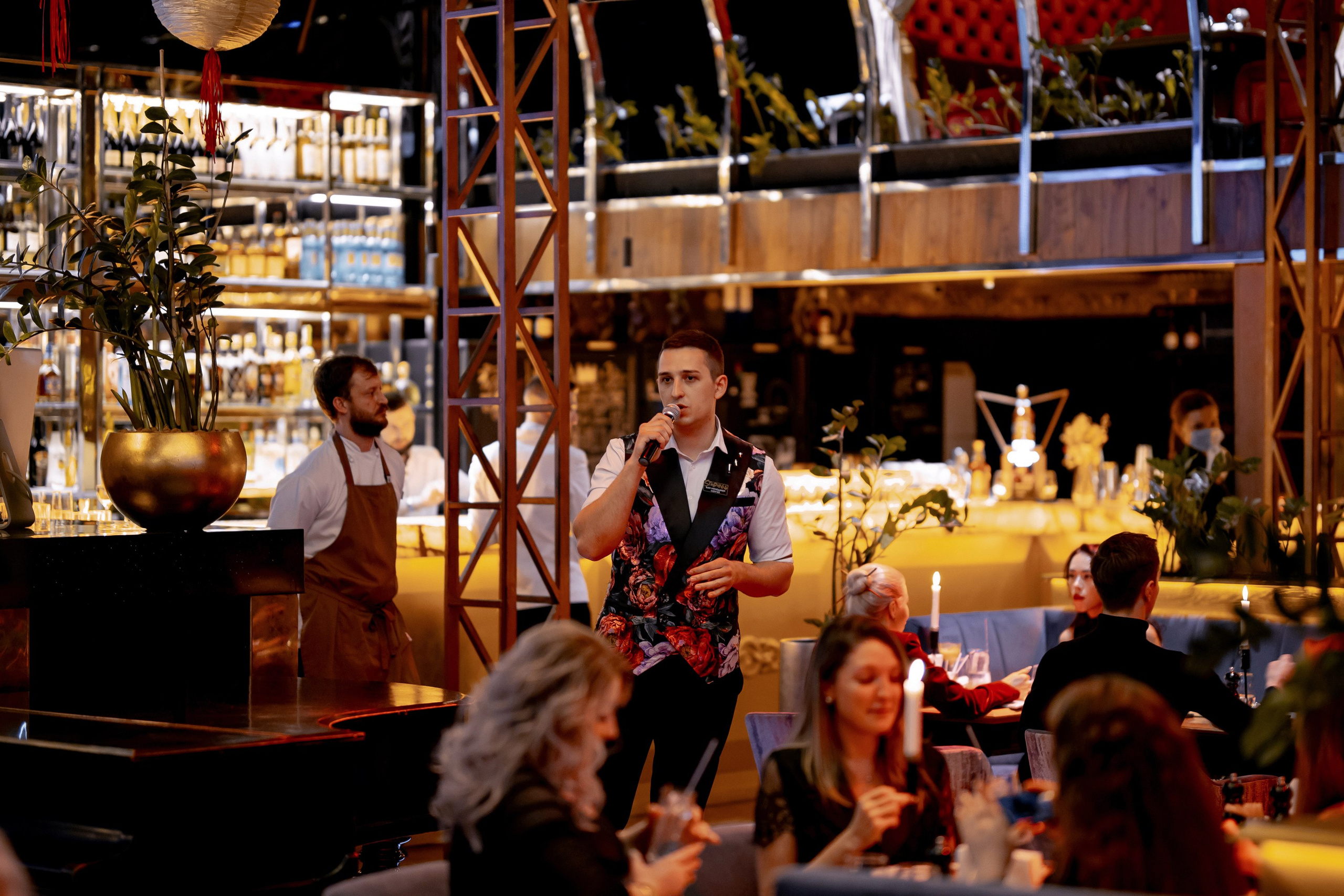 Коктейльный гастроужин Russian Panazia в Studio64. Главная