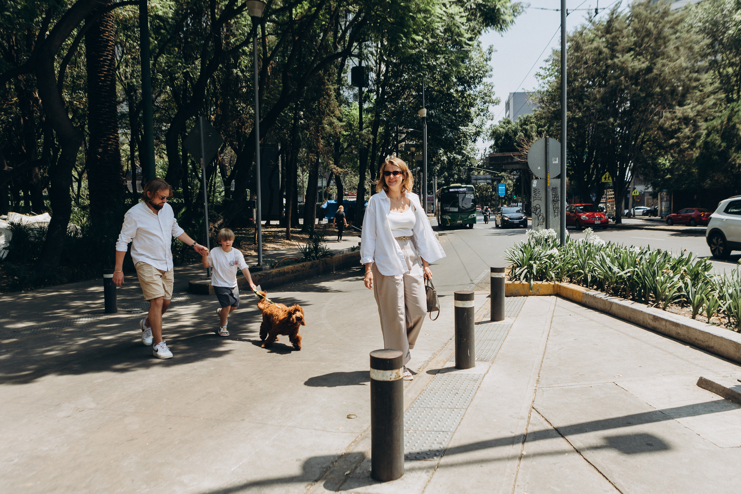 Марина, Илья, Федор и Бабл. Ирина Крохалева. Семейный фотограф в Екатеринбурге
