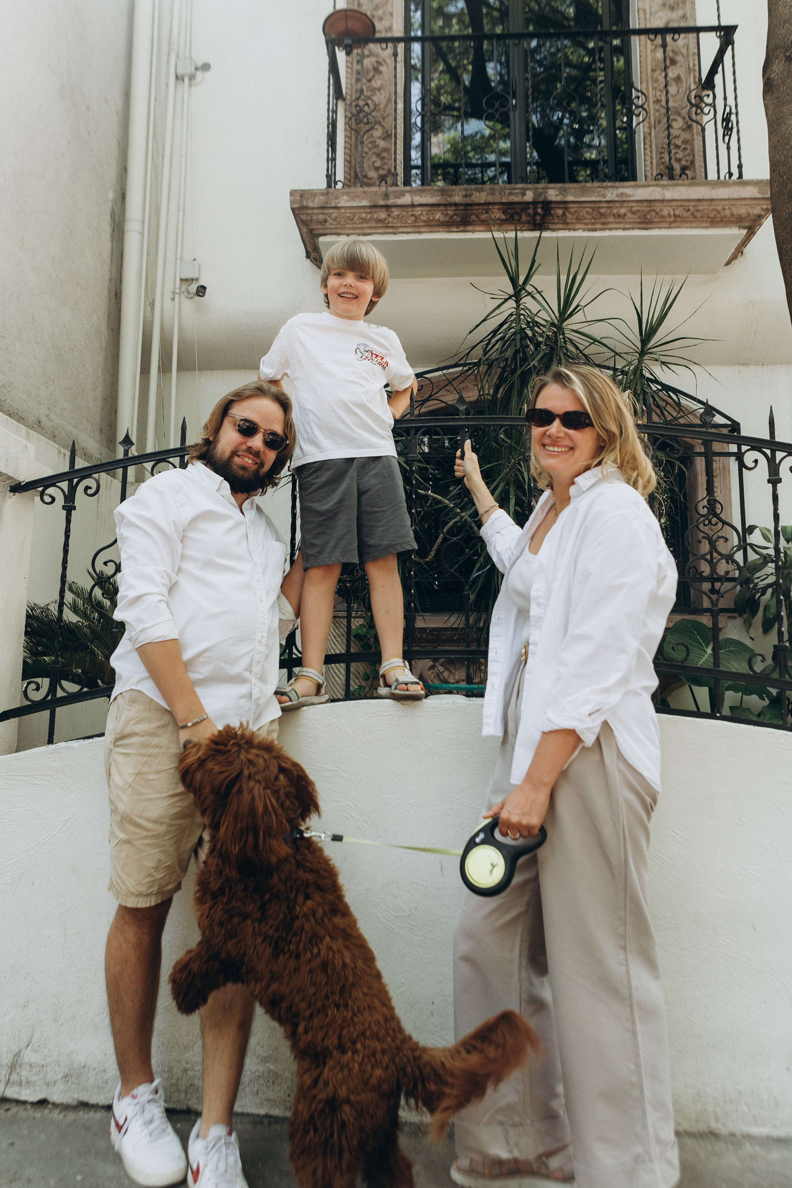 Марина, Илья, Федор и Бабл. Ирина Крохалева. Семейный фотограф в Екатеринбурге