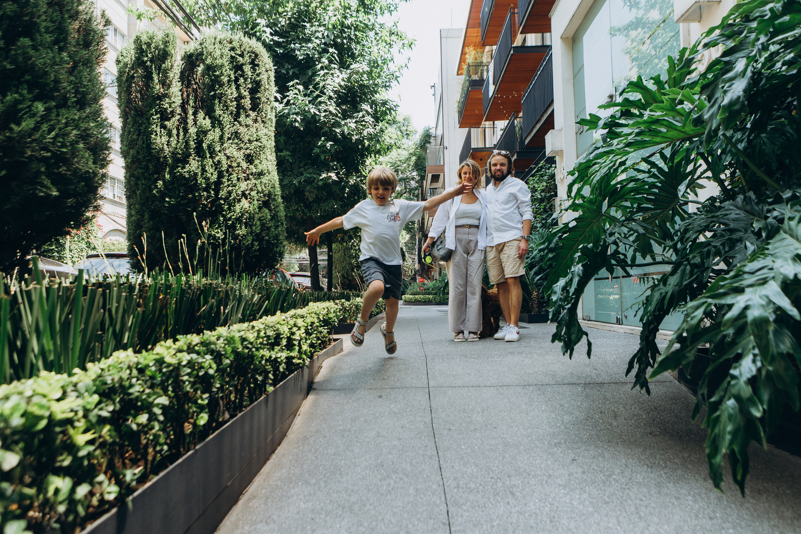 Марина, Илья, Федор и Бабл. Ирина Крохалева. Семейный фотограф в Екатеринбурге