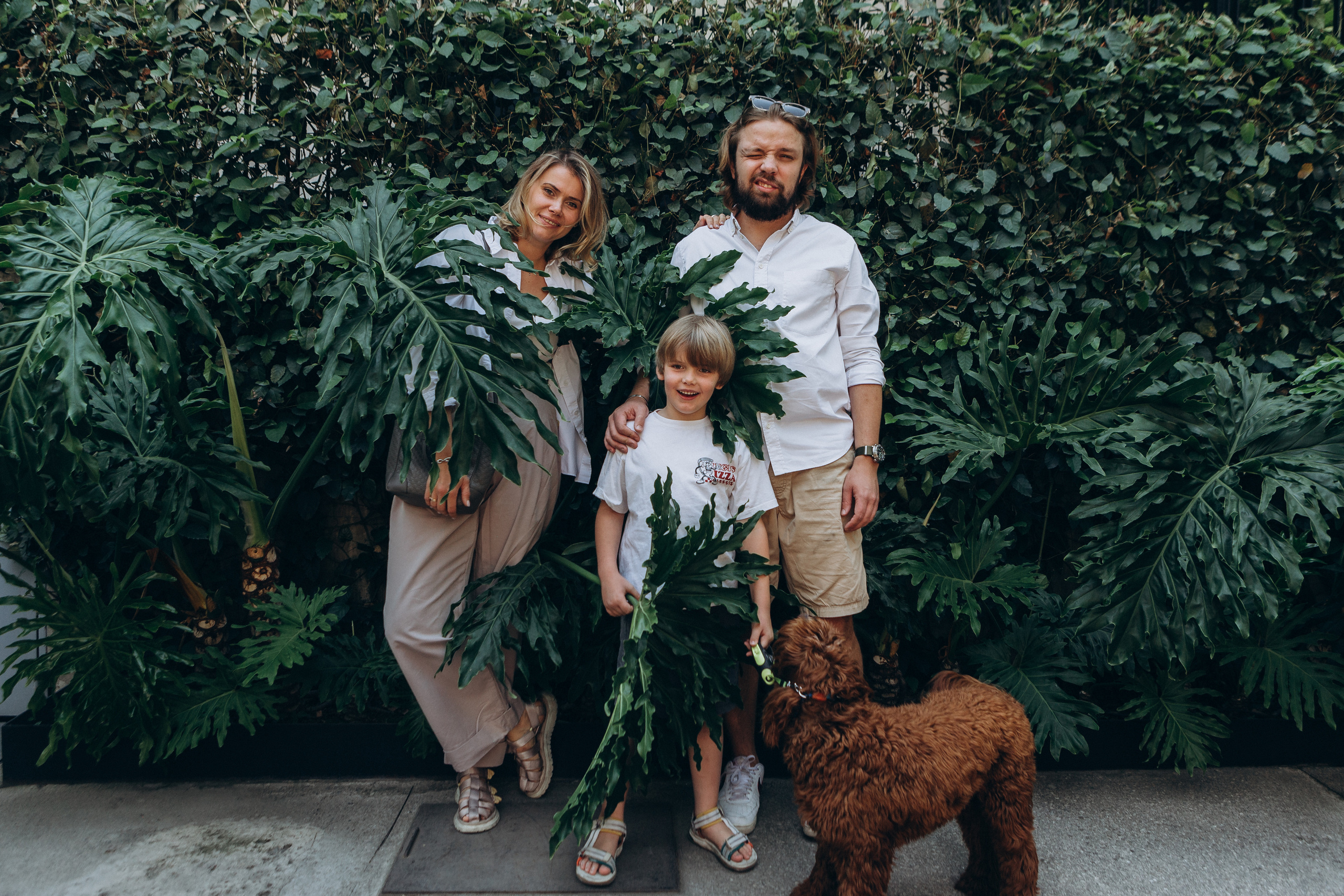 Марина, Илья, Федор и Бабл. Ирина Крохалева. Семейный фотограф в Екатеринбурге