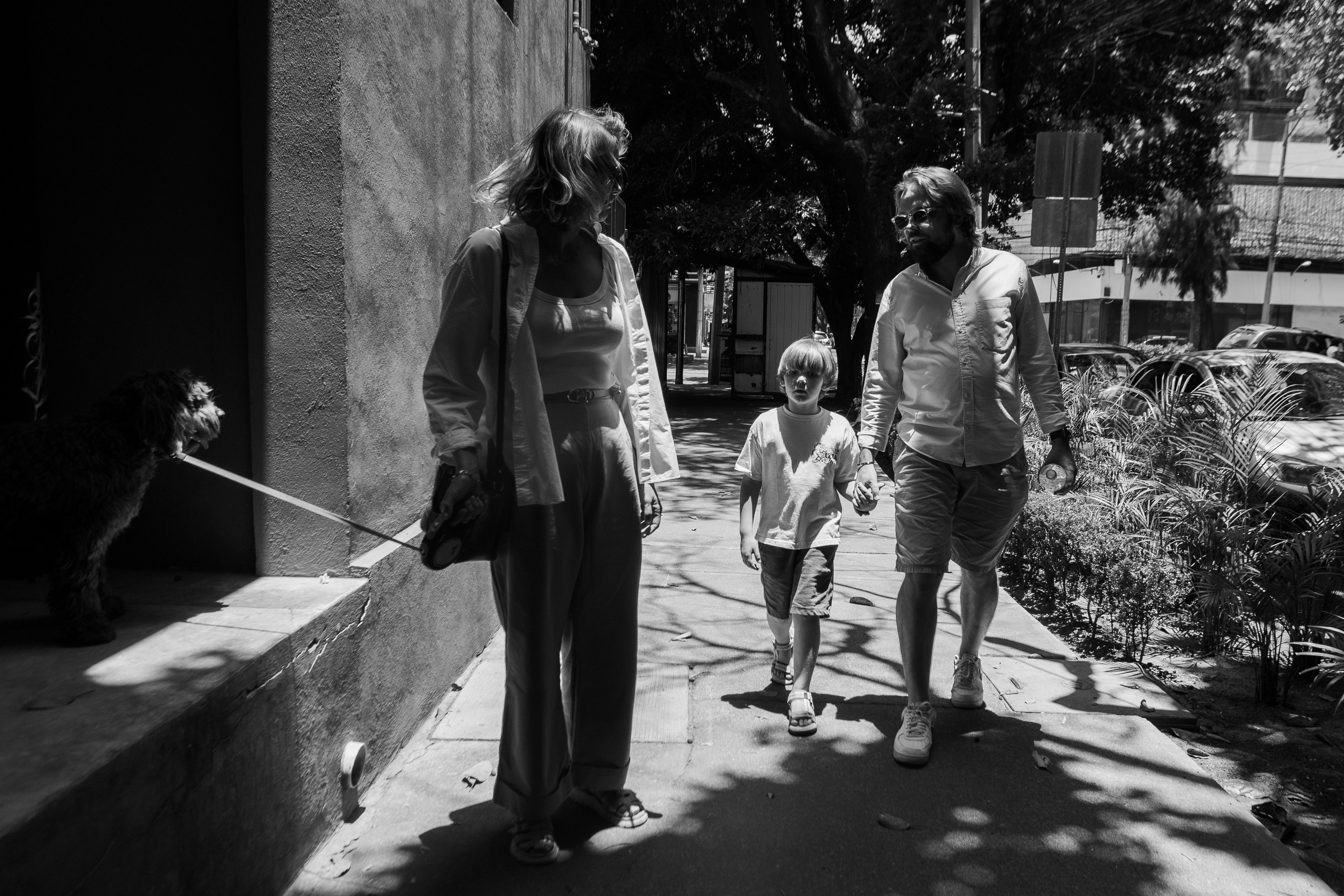 Марина, Илья, Федор и Бабл. Ирина Крохалева. Семейный фотограф в Екатеринбурге