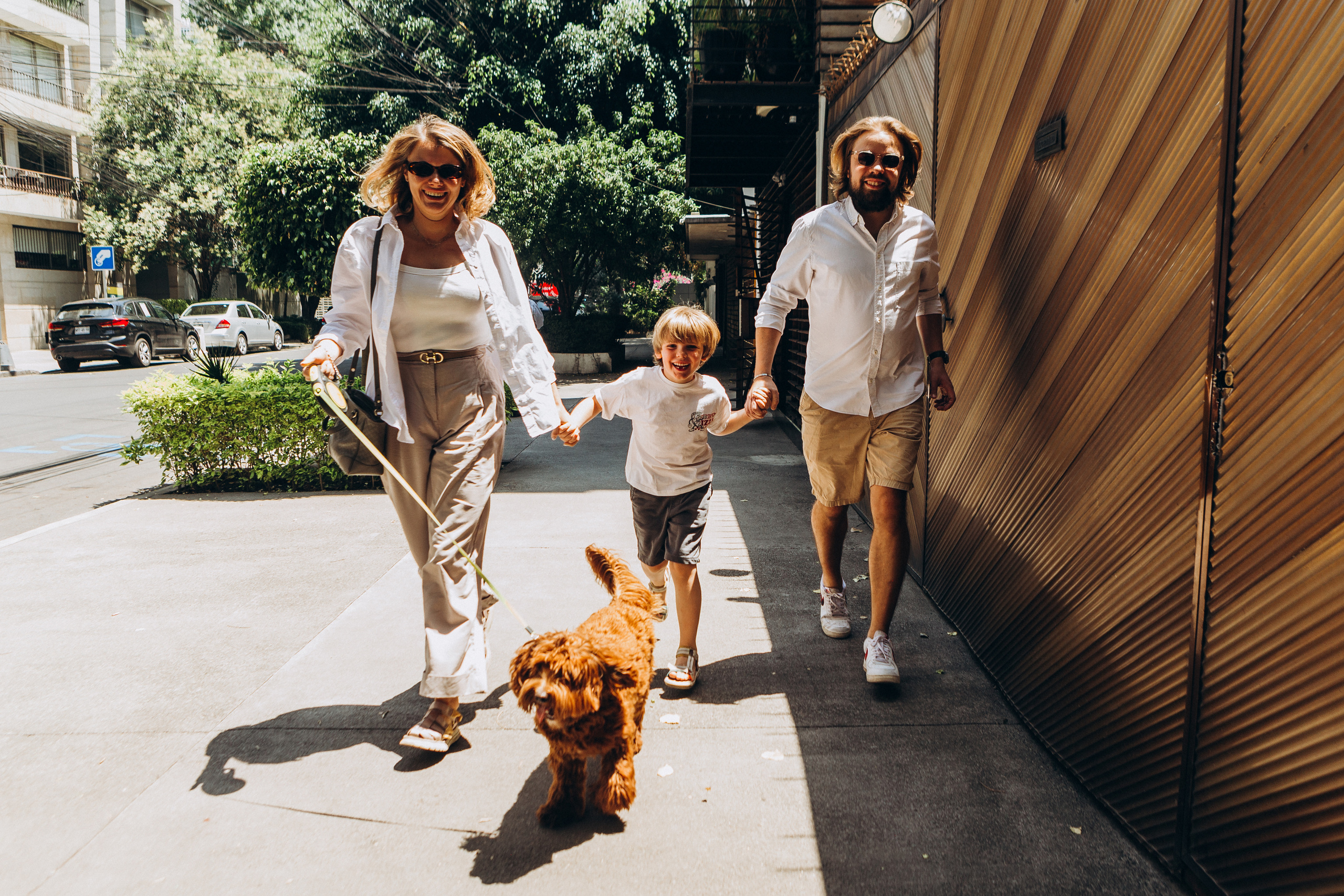 Марина, Илья, Федор и Бабл. Ирина Крохалева. Семейный фотограф в Екатеринбурге