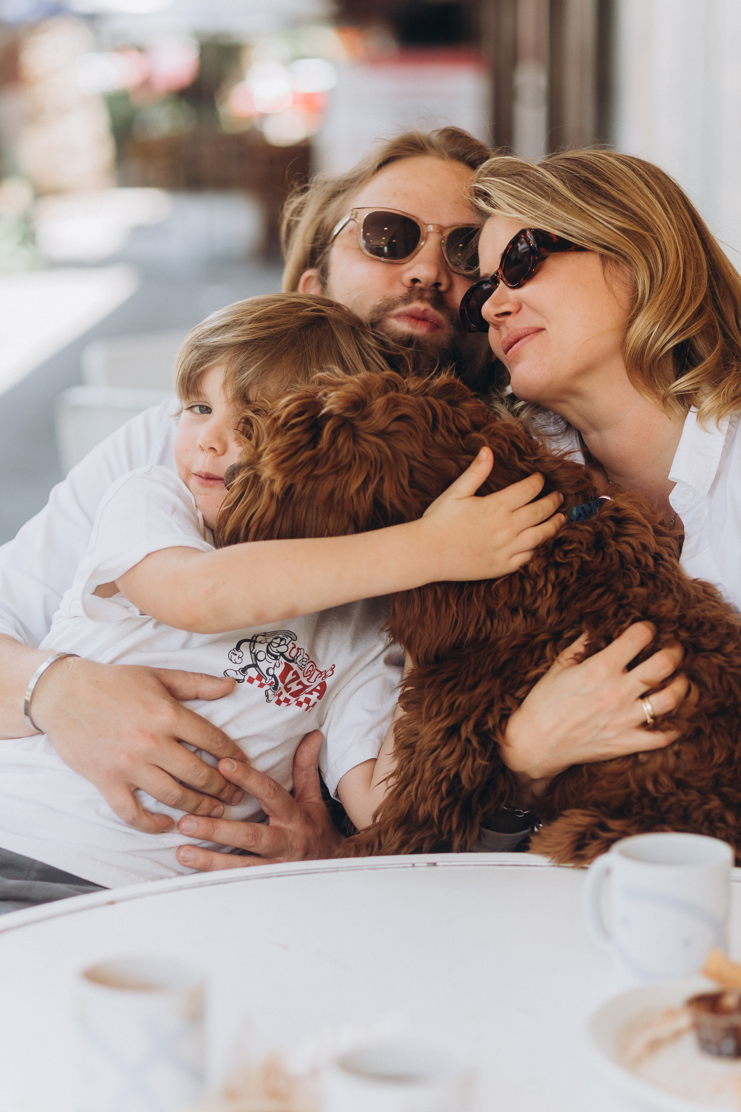 Марина, Илья, Федор и Бабл. Ирина Крохалева. Семейный фотограф в Екатеринбурге