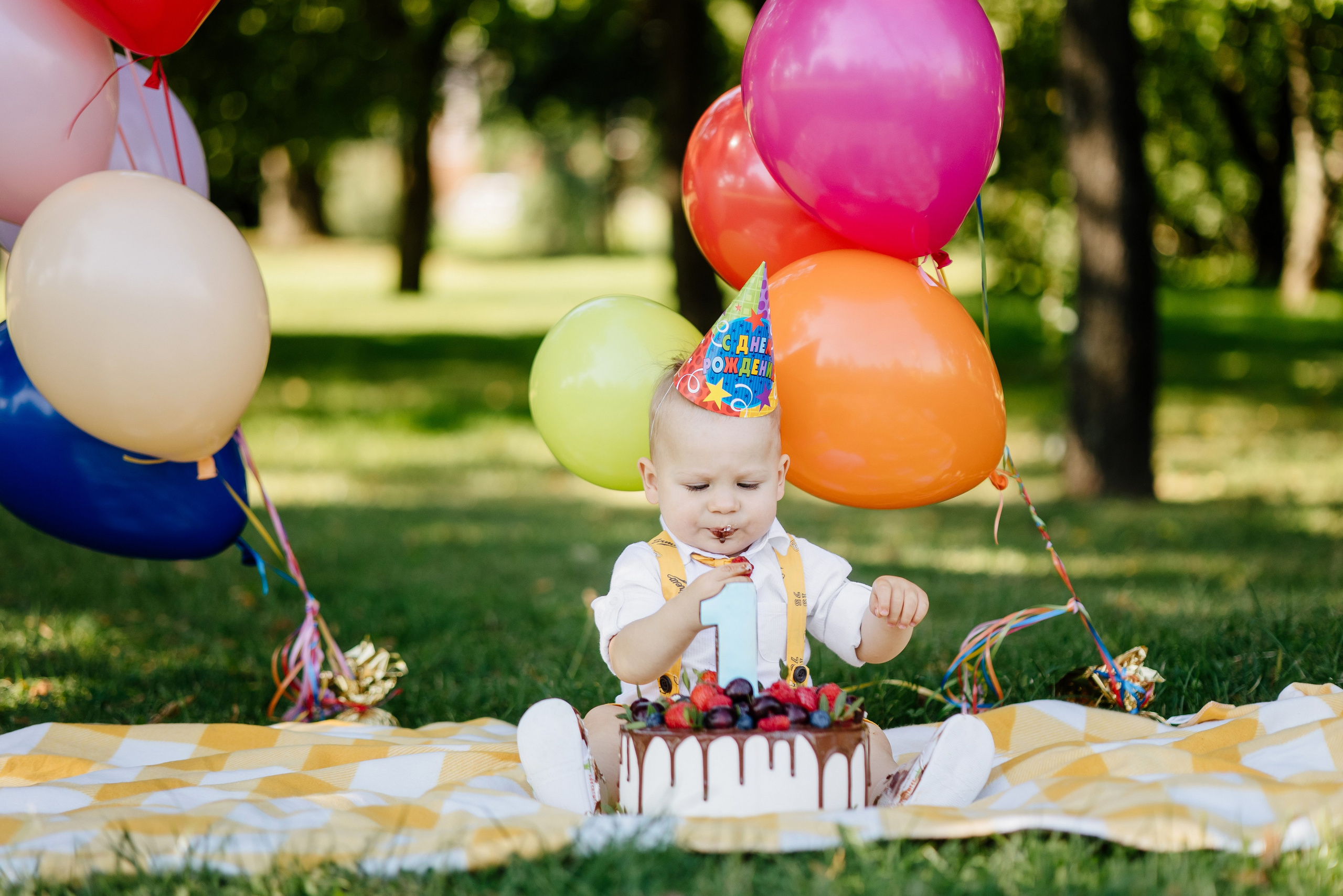Мирону 1 год. Свадебный и семейный фотограф Екатерина Иванова