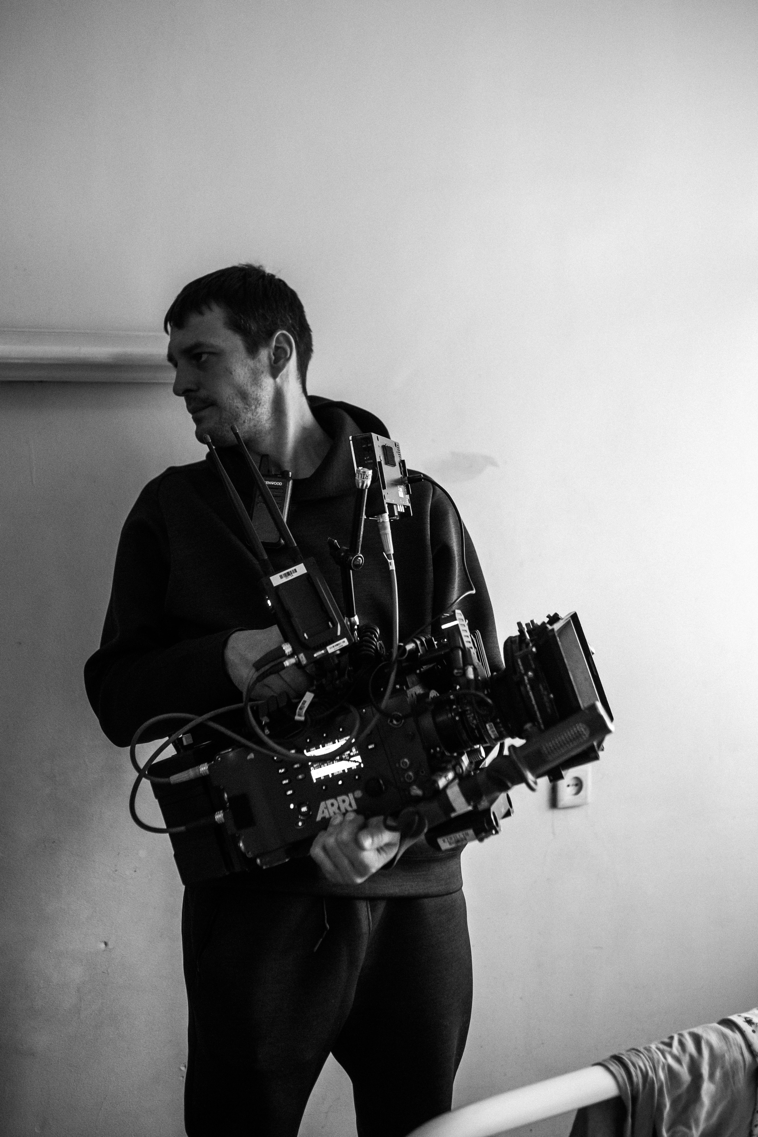 Back stage — съемка фильма. Свадебный фотограф в Москве Арчылан Николаев