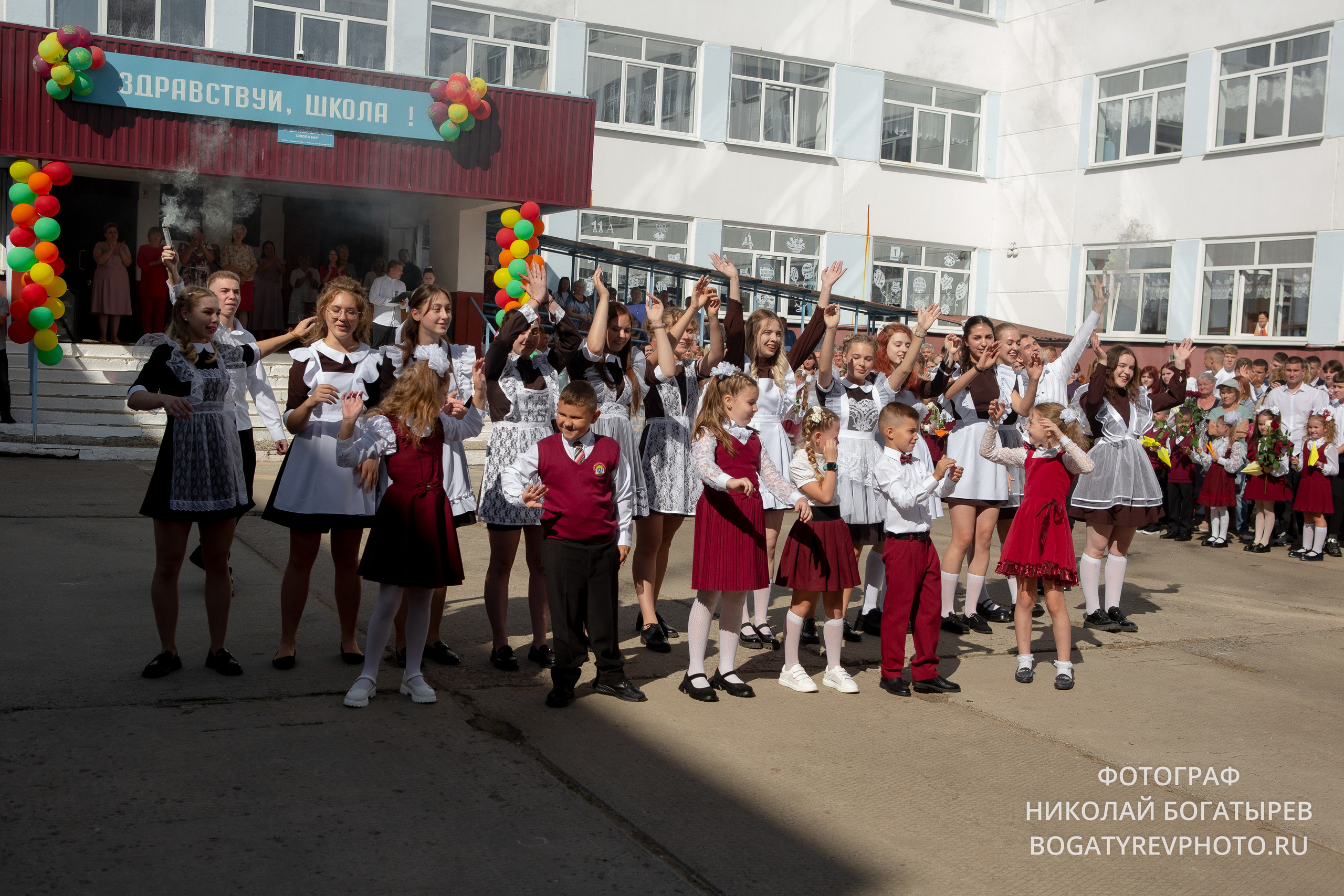 «1 Сентября " 9 школа. Профессиональный фотограф в Мценске и Орловской области