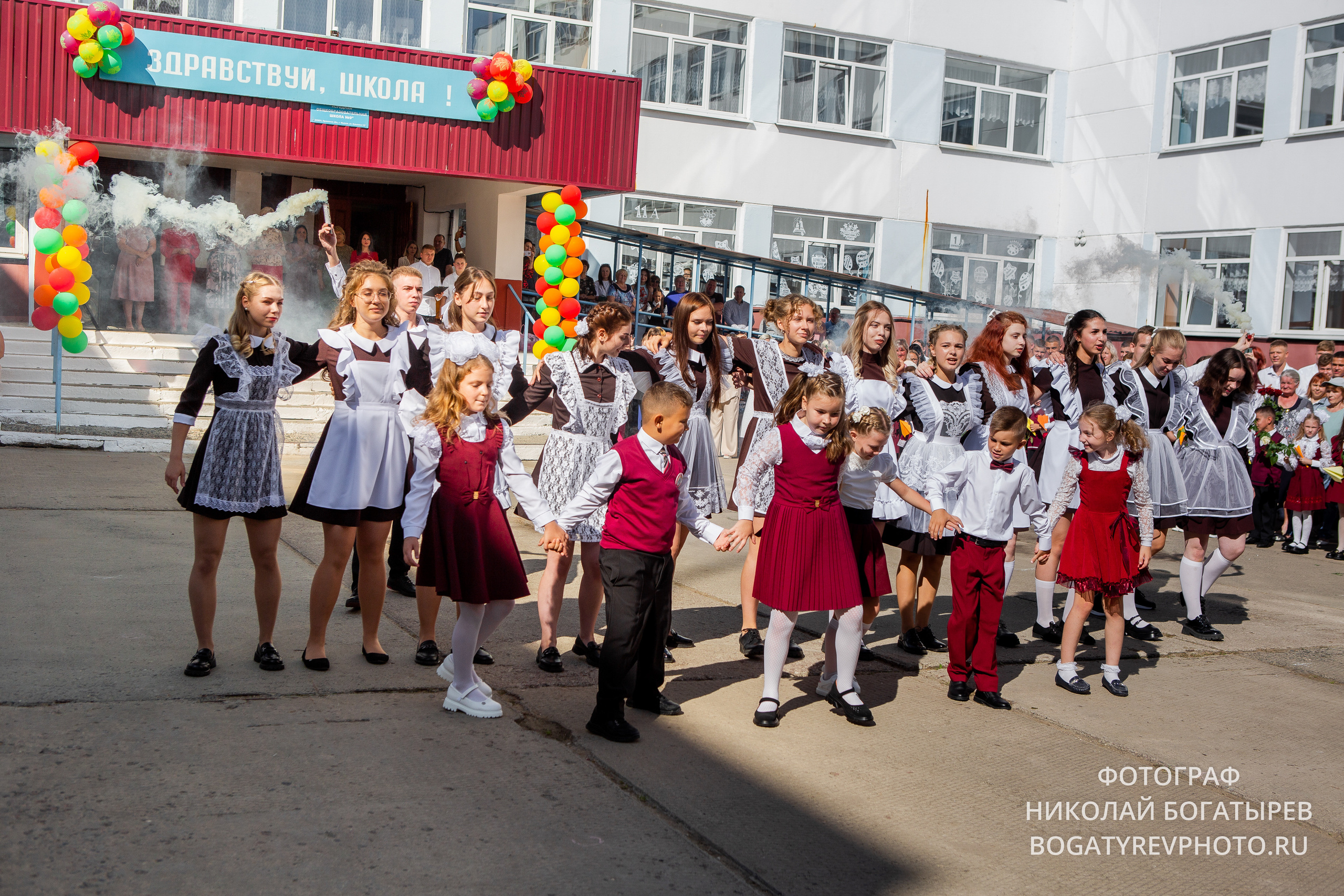 «1 Сентября " 9 школа. Профессиональный фотограф в Мценске и Орловской области