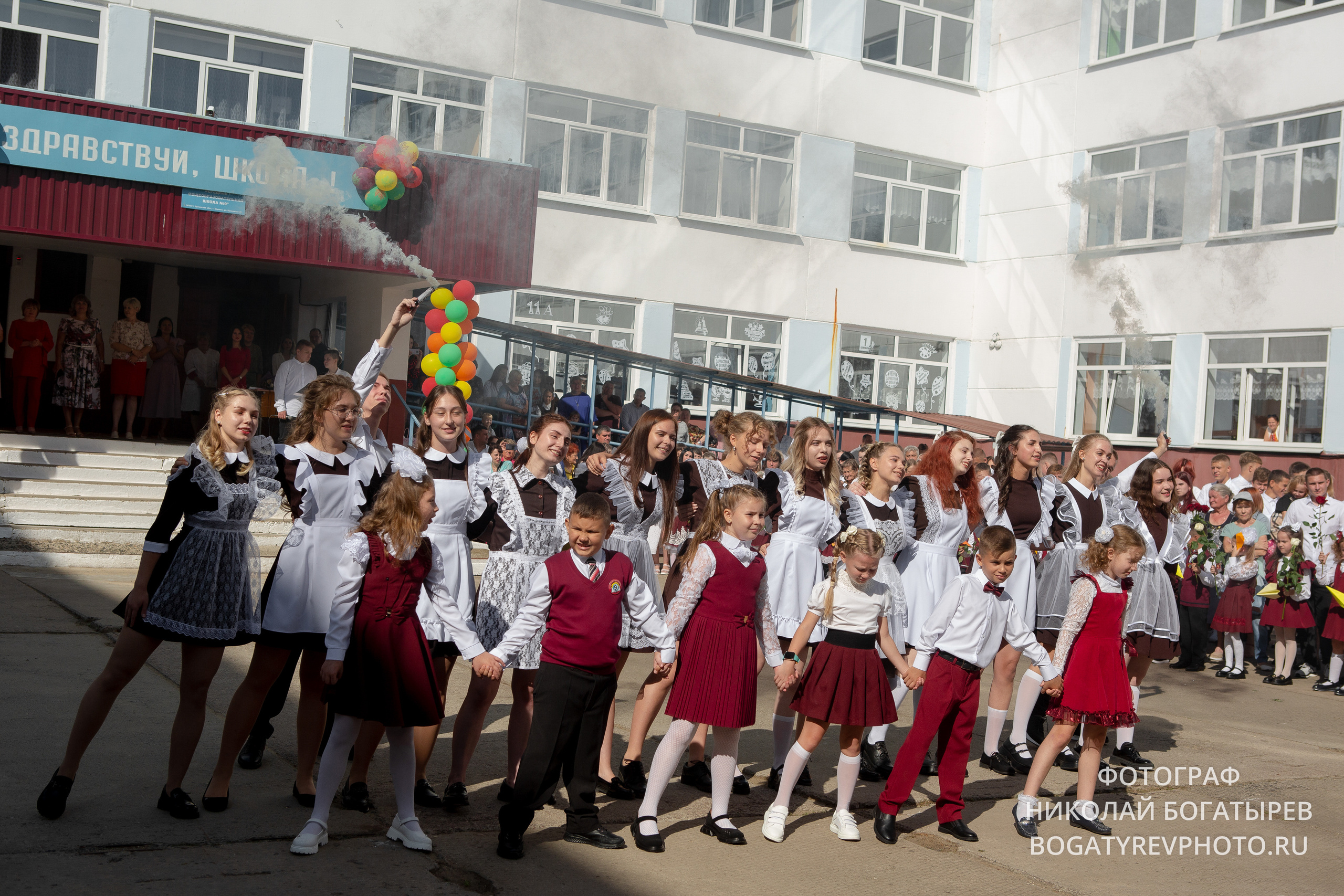«1 Сентября " 9 школа. Профессиональный фотограф в Мценске и Орловской области