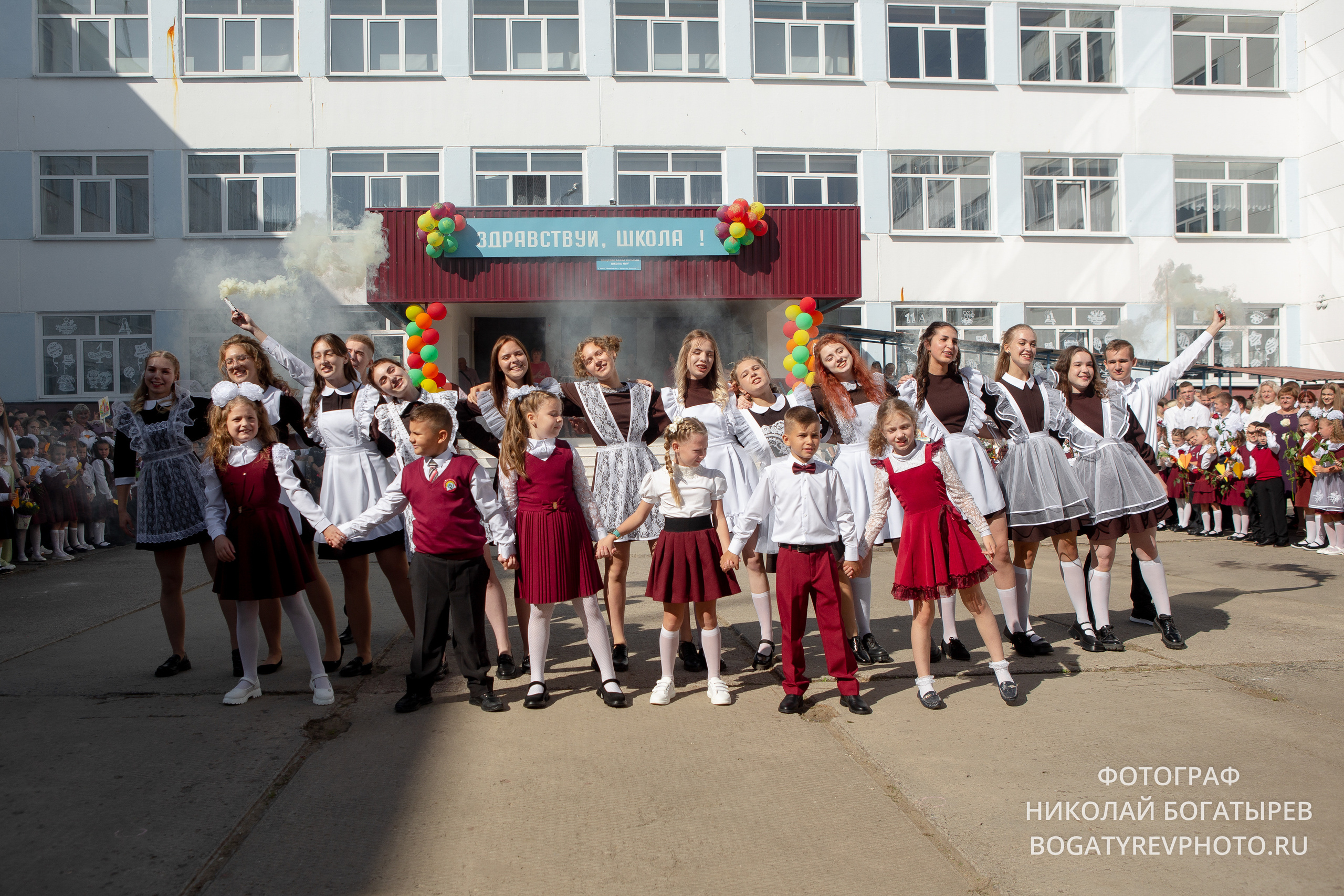 «1 Сентября " 9 школа. Профессиональный фотограф в Мценске и Орловской области
